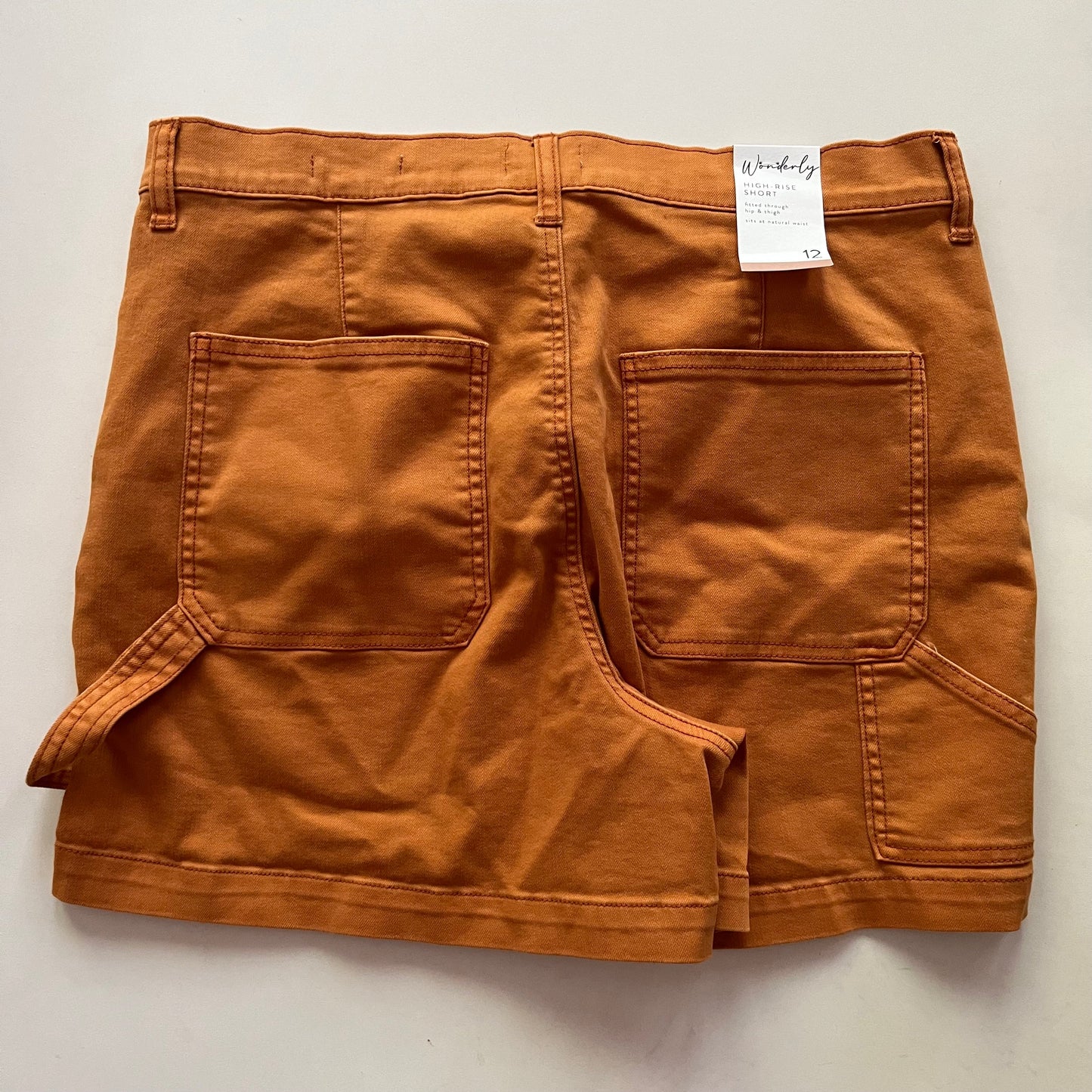 Shorts By Wondery In Rust, Size: 12