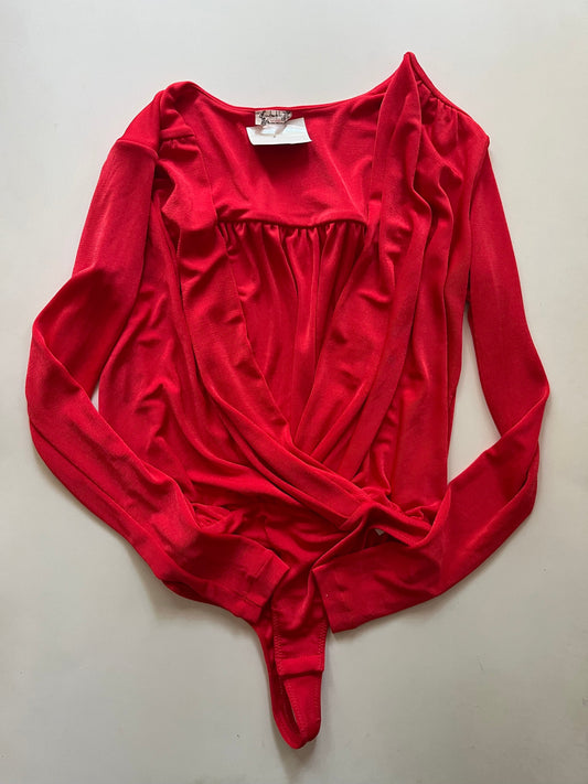 Top Long Sleeve By We The Free In Red, Size: S