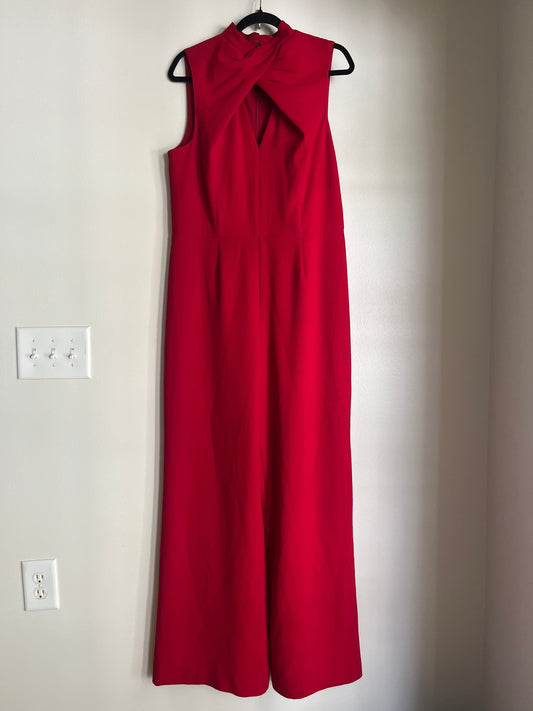 Jumpsuit By Trina Turk In Red, Size: L