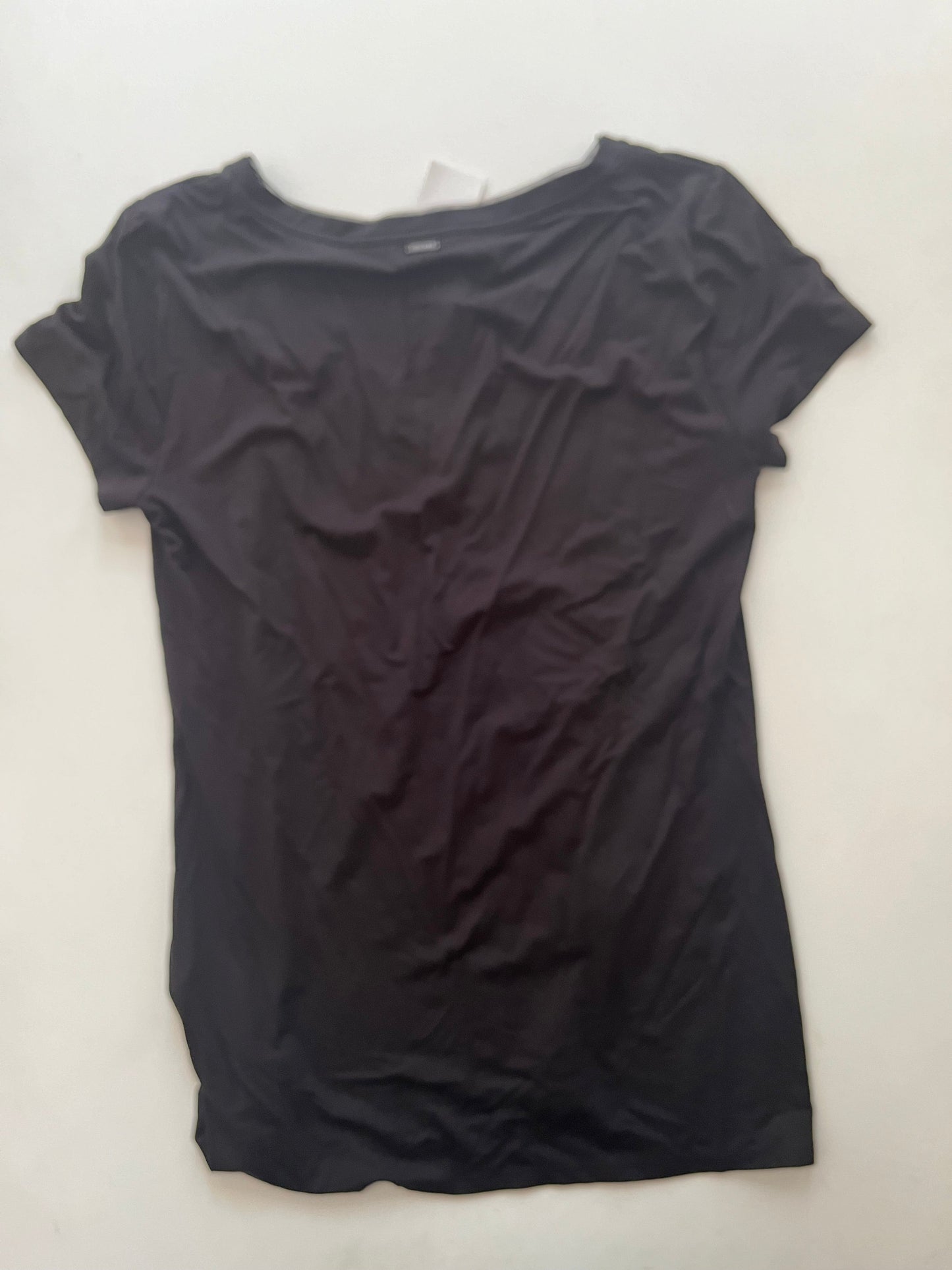 Top Short Sleeve By White House Black Market O In Black, Size: Xs