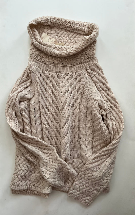 Sweater By Hem & Thread In Beige, Size: M