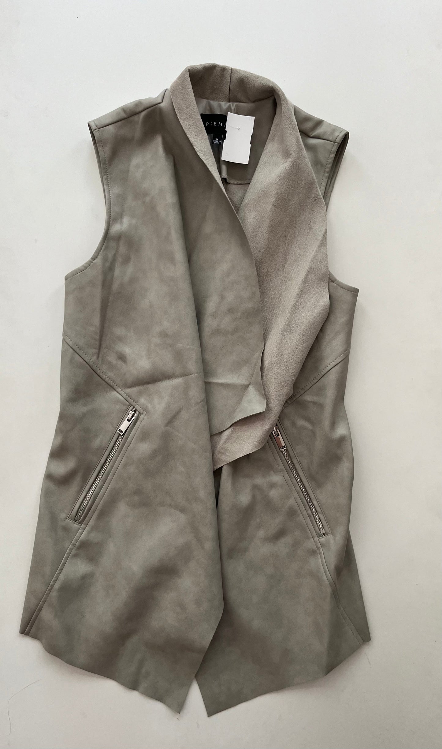 Vest Other By Premise In Grey, Size: S