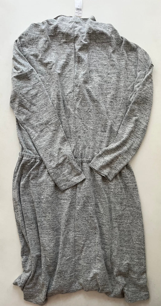 Dress Casual Midi By Banana Republic O In Grey, Size: L