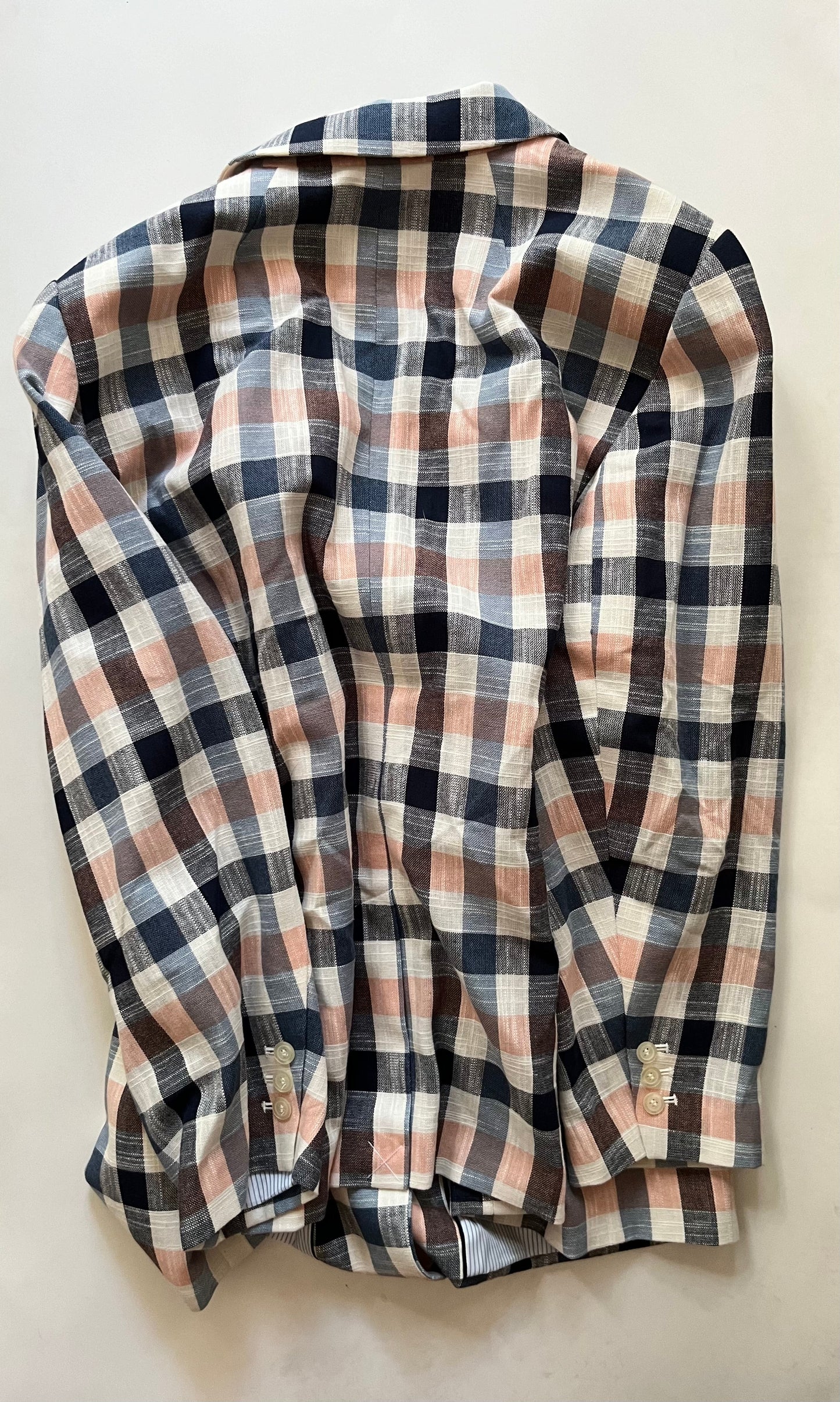 Blazer By Talbots In Plaid, Size: 3x