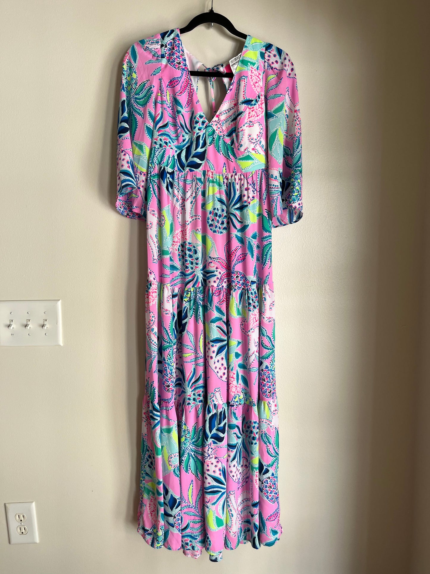 Dress Party Long By Lilly Pulitzer In Multi-colored, Size: Xs