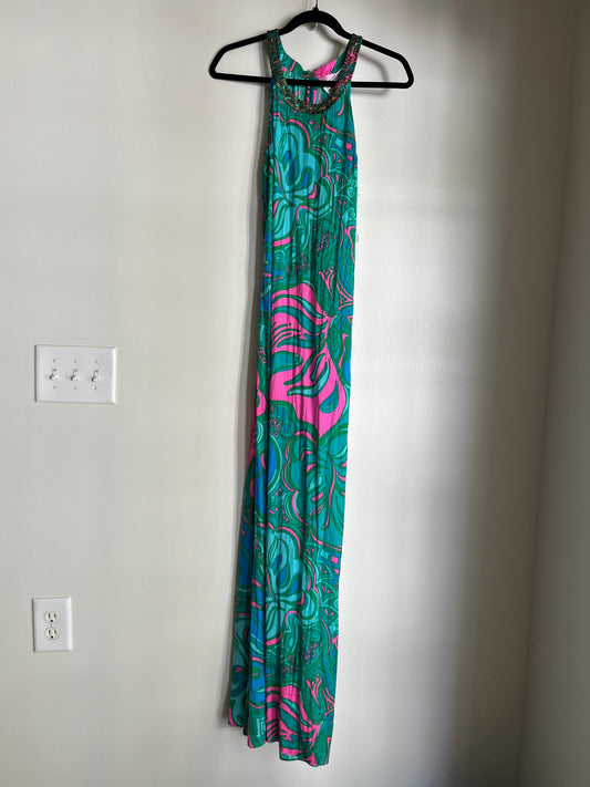 Dress Casual Maxi By Lilly Pulitzer In Multi-colored, Size: S