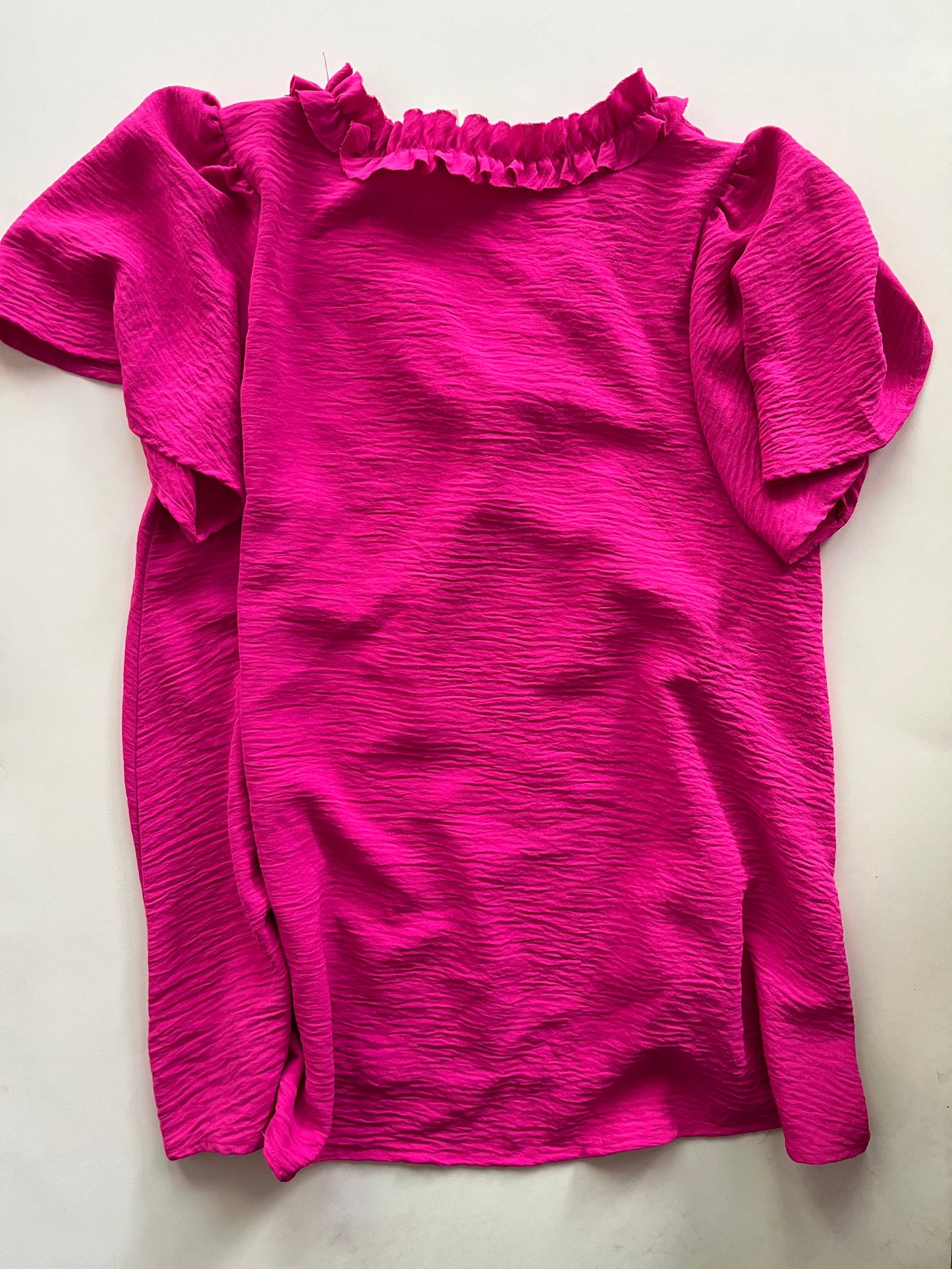 Blouse Short Sleeve By Jodifl In Pink, Size: S