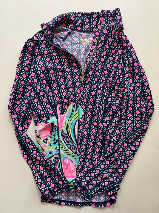 Athletic Jacket By Lilly Pulitzer In Multi-colored, Size: M