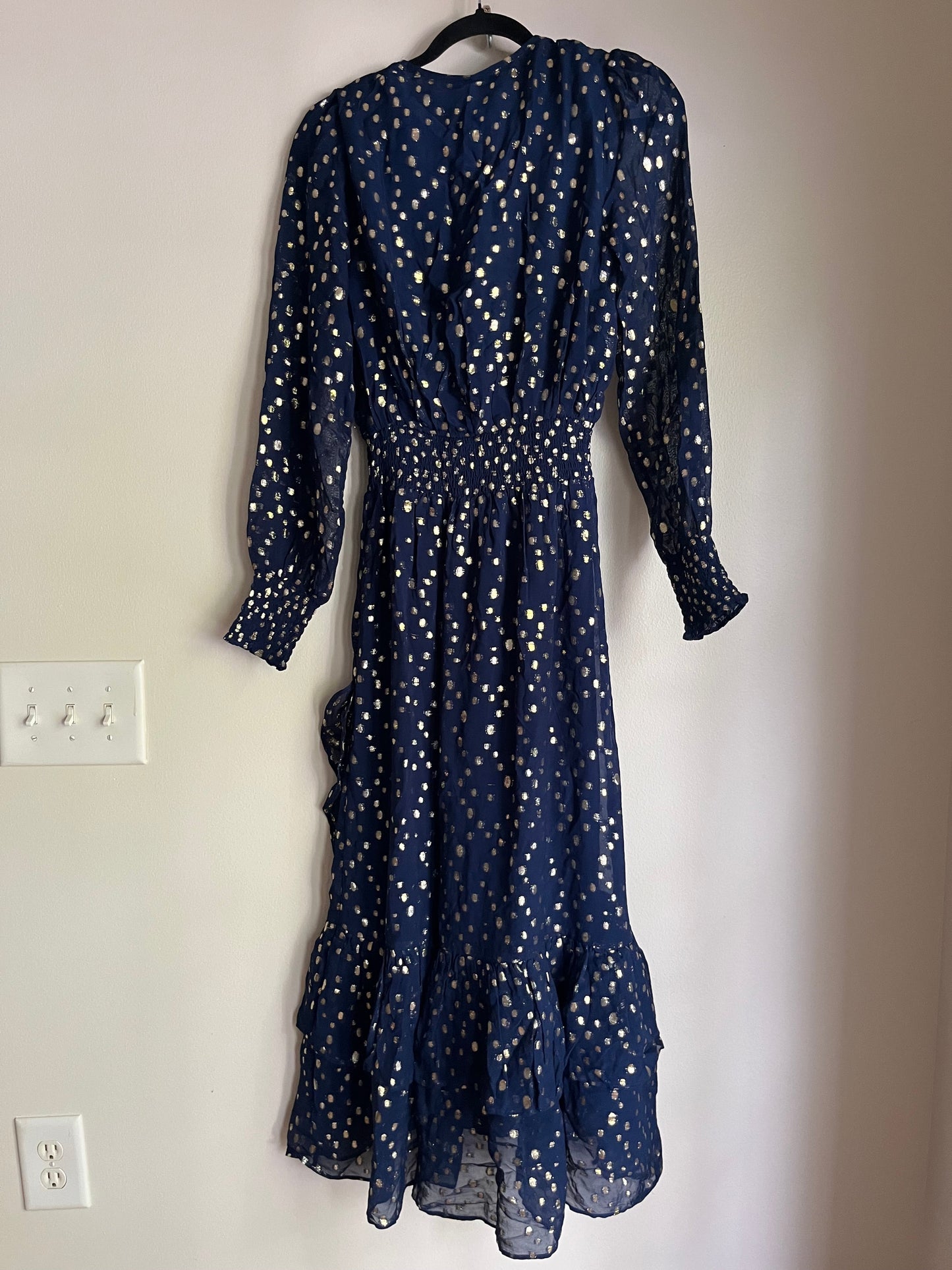 Dress Casual Maxi By Lilly Pulitzer In Navy, Size: Xs