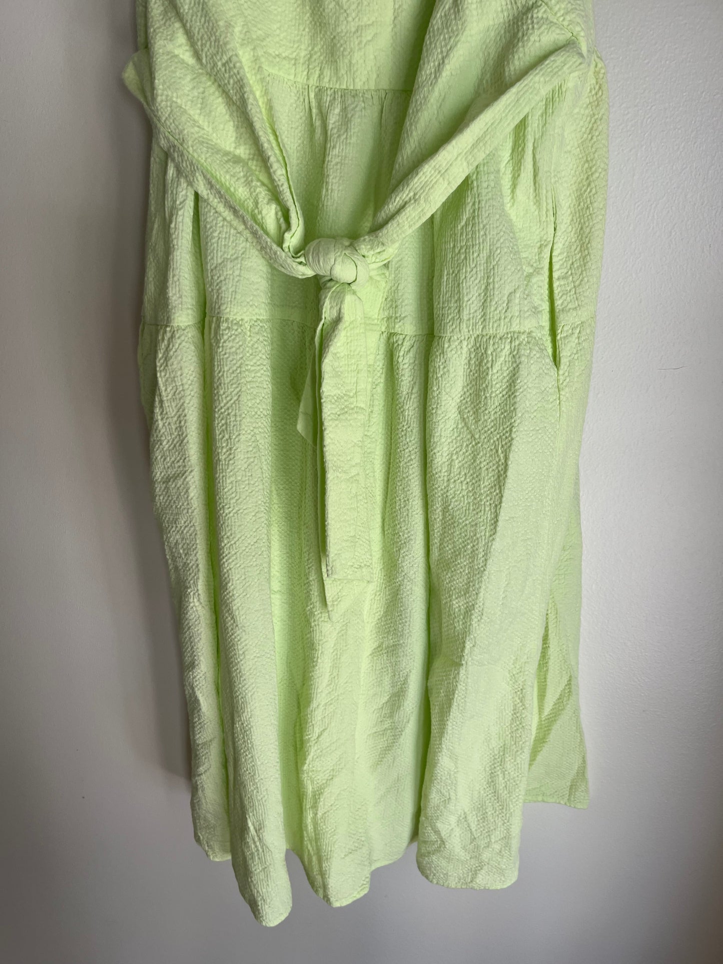 Dress Casual Maxi By Ava & Viv In Lime Green, Size: 2x