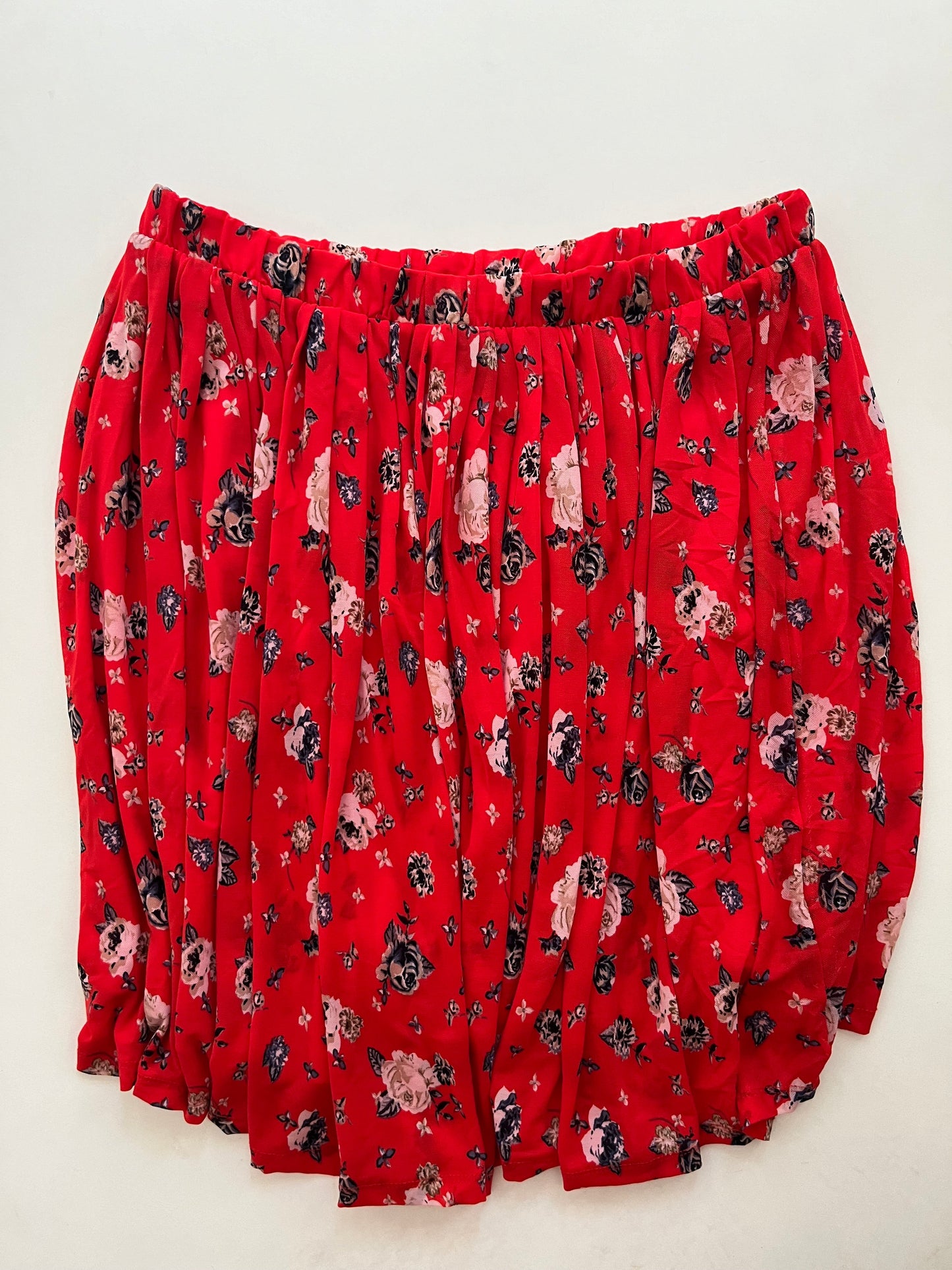 Skirt Midi By Torrid In Red, Size: 18