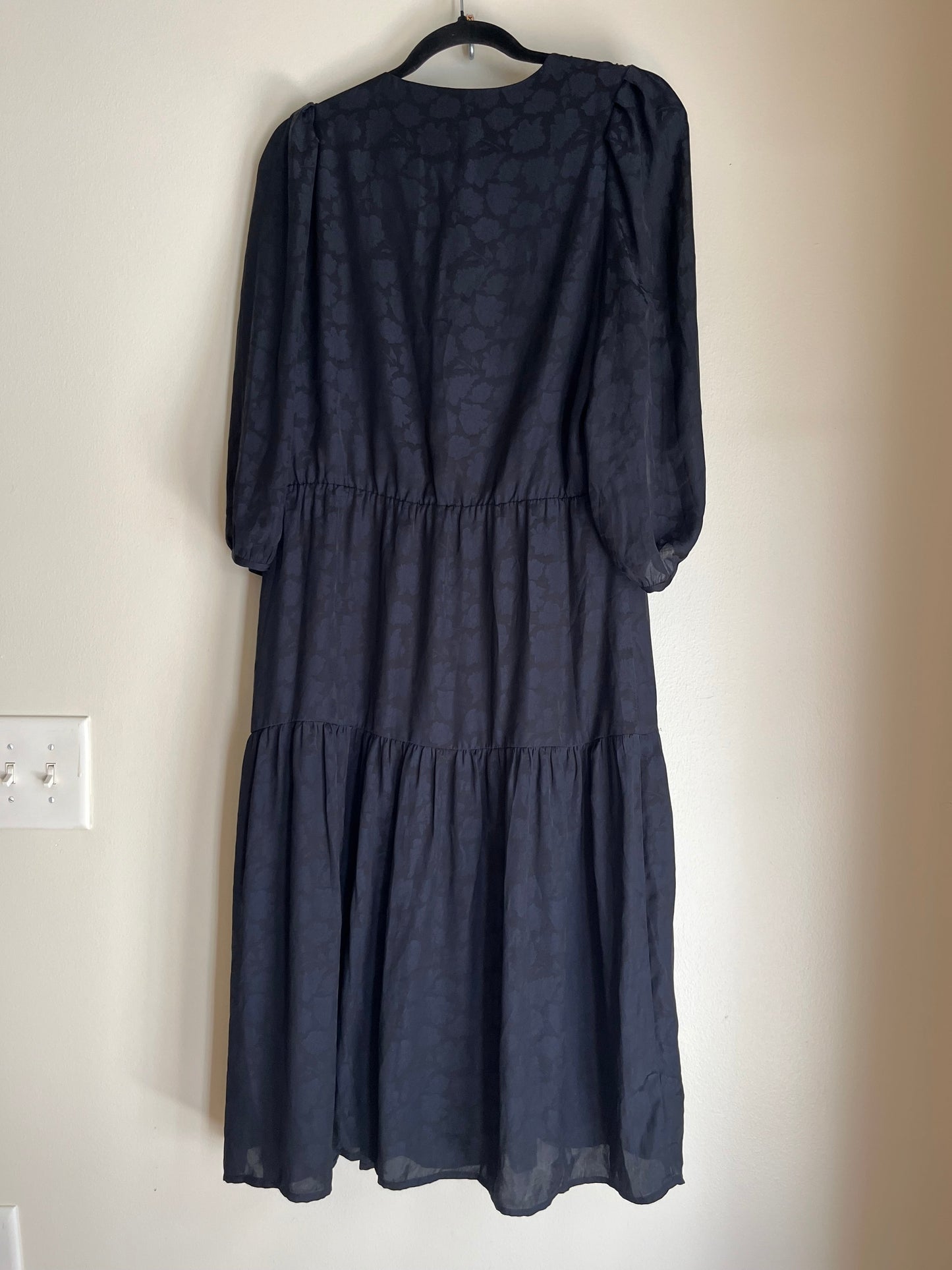 Dress Work By Banana Republic O In Black, Size: L