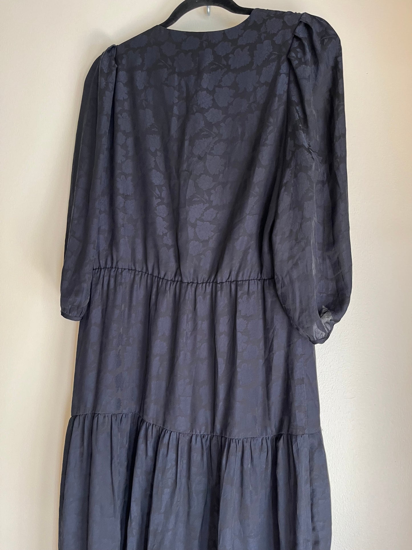 Dress Work By Banana Republic O In Black, Size: L