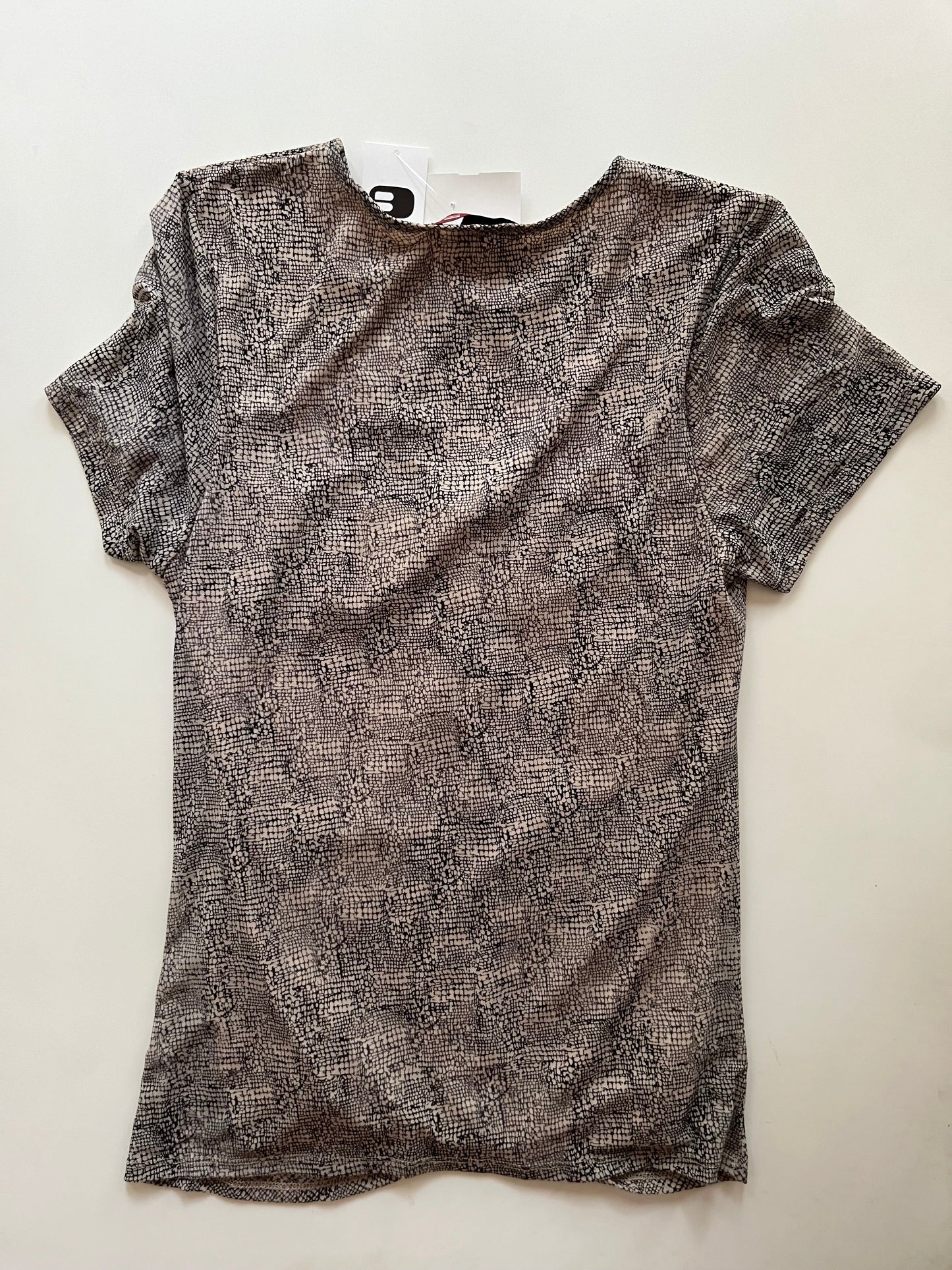 Blouse Short Sleeve By Red In Animal Print, Size: M