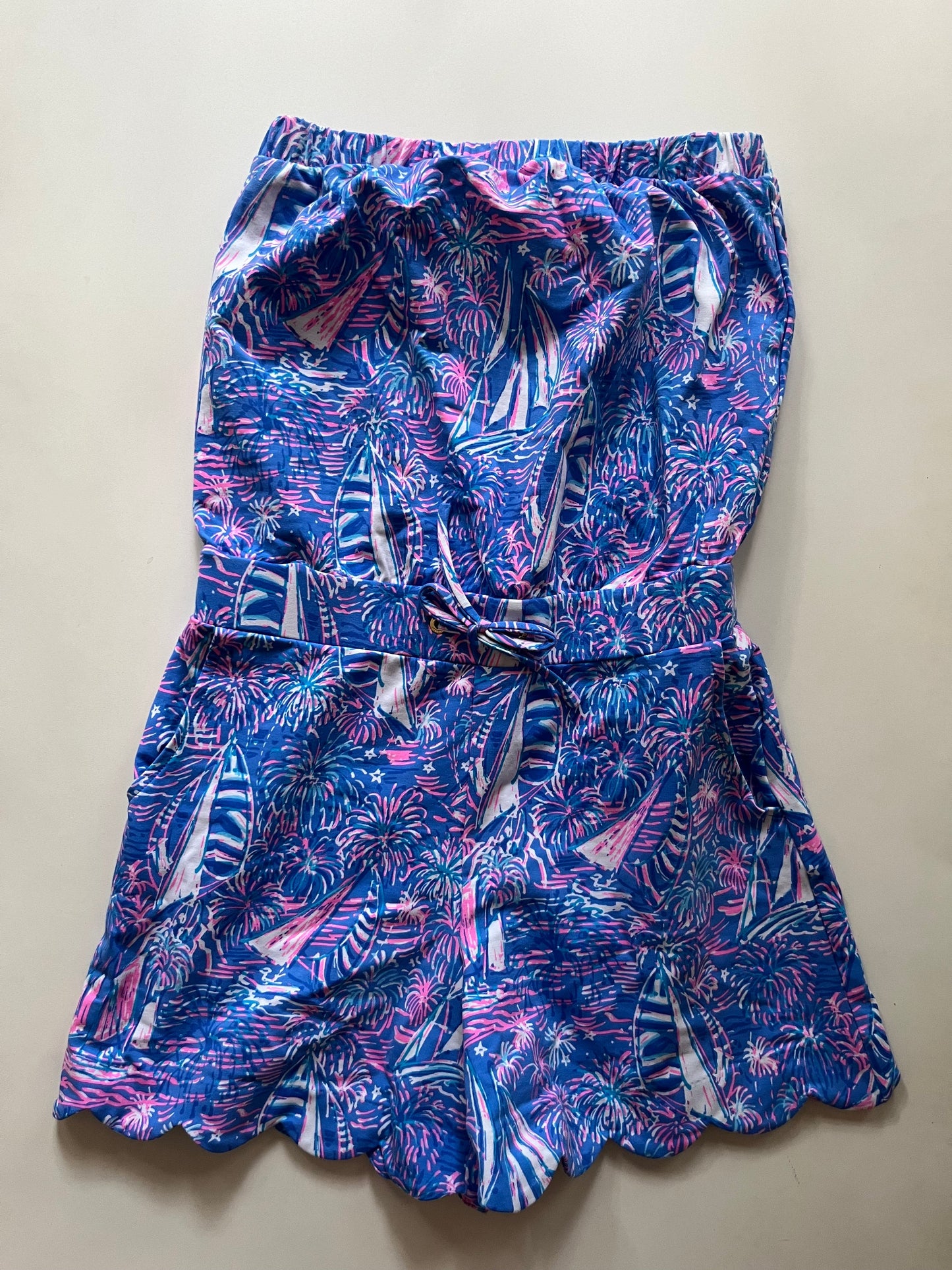 Romper By Lilly Pulitzer In Blue, Size: Xs