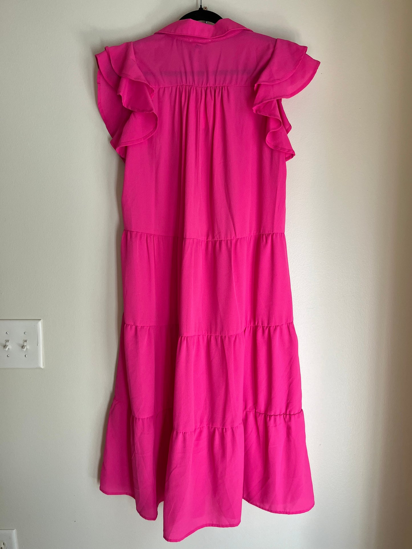 Dress Casual Midi By Umgee In Hot Pink, Size: S