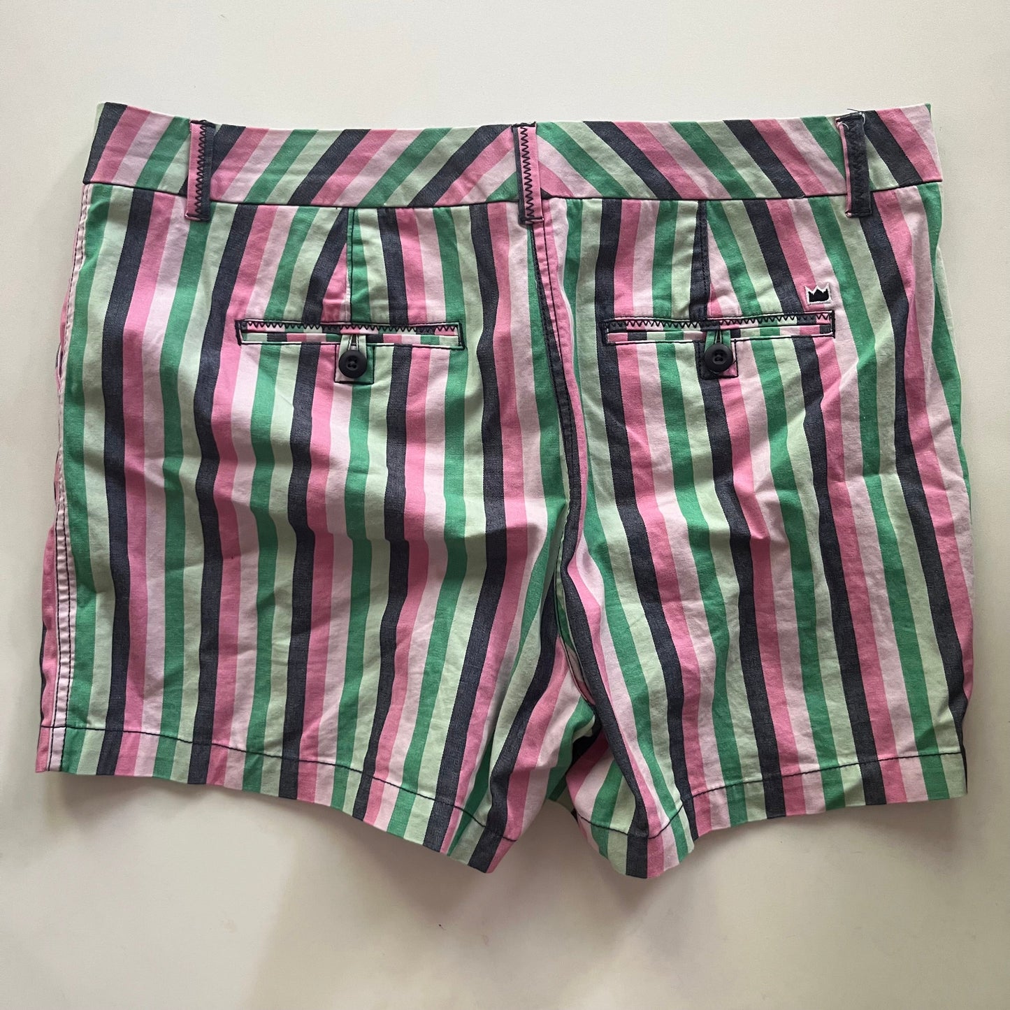 Shorts By Crown And Ivy In Striped, Size: 14