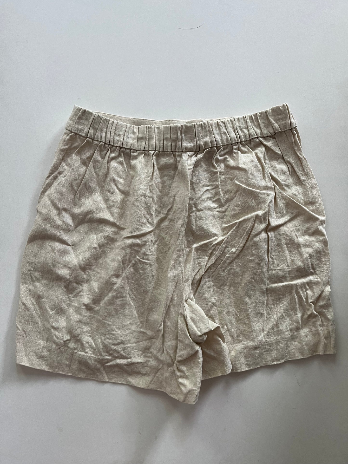 Shorts By J Crew In Linen, Size: 4