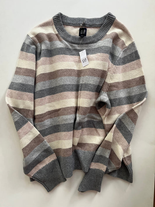 Sweater By Gap In Striped, Size: 2x