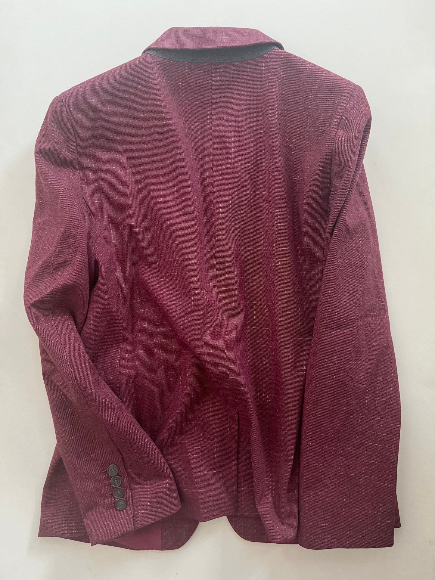 Blazer By Ann Taylor In Burgundy, Size: S