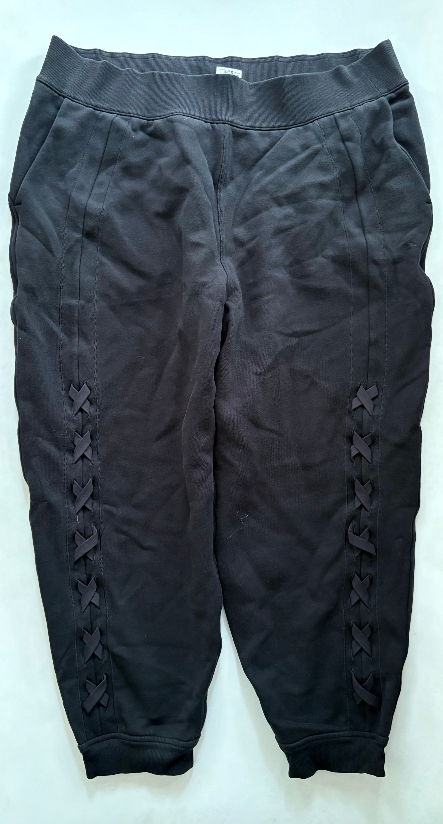 Athletic Pants By Lululemon In Black, Size: 1x