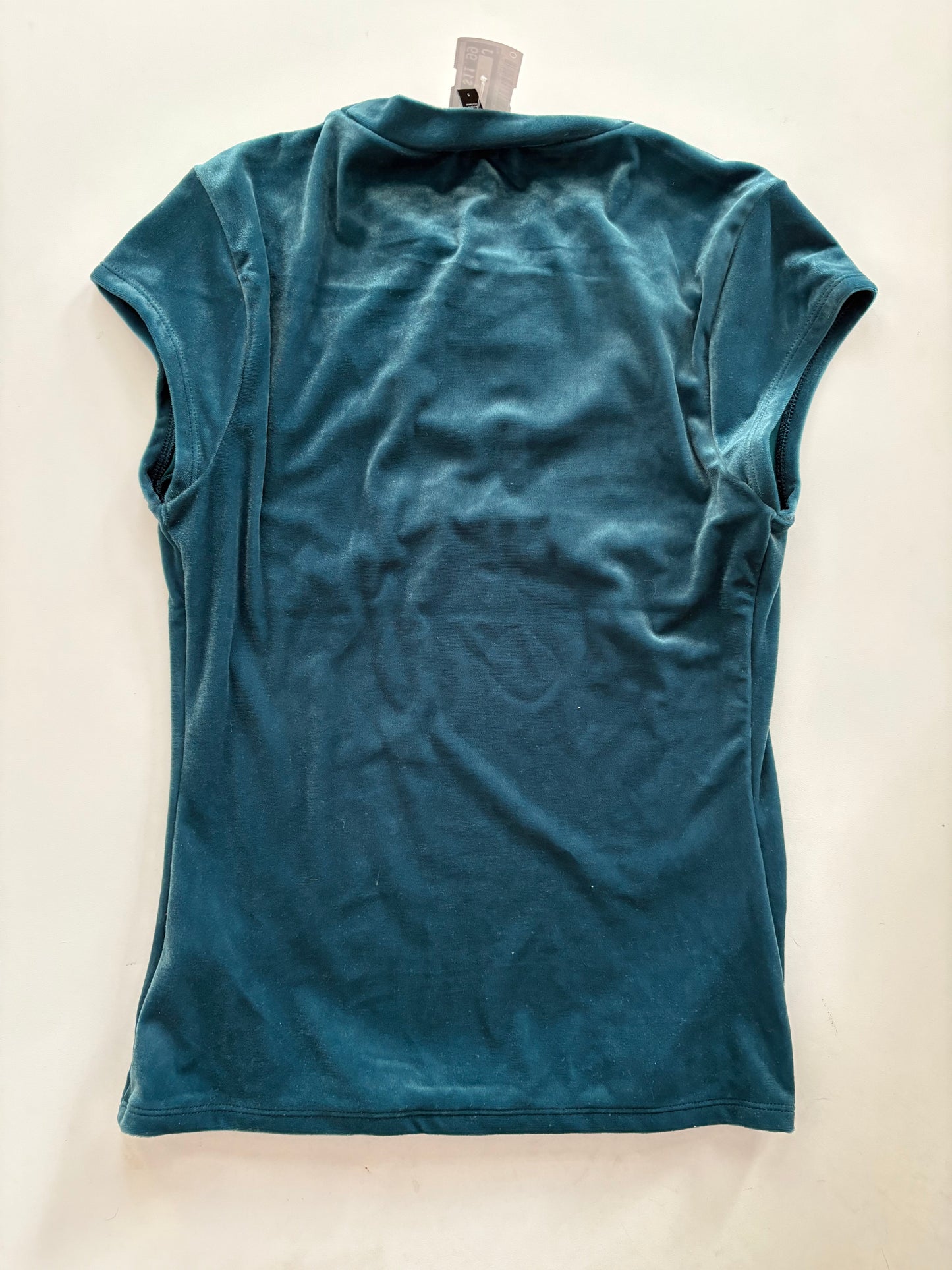 Top Short Sleeve By Express In Teal, Size: S