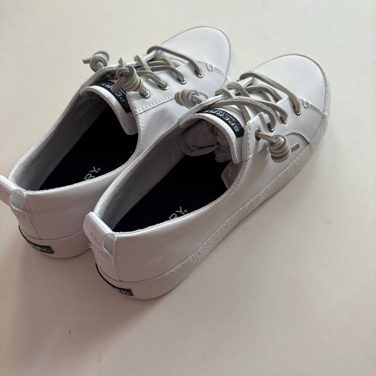 Shoes Sneakers By Sperry In White, Size: 8