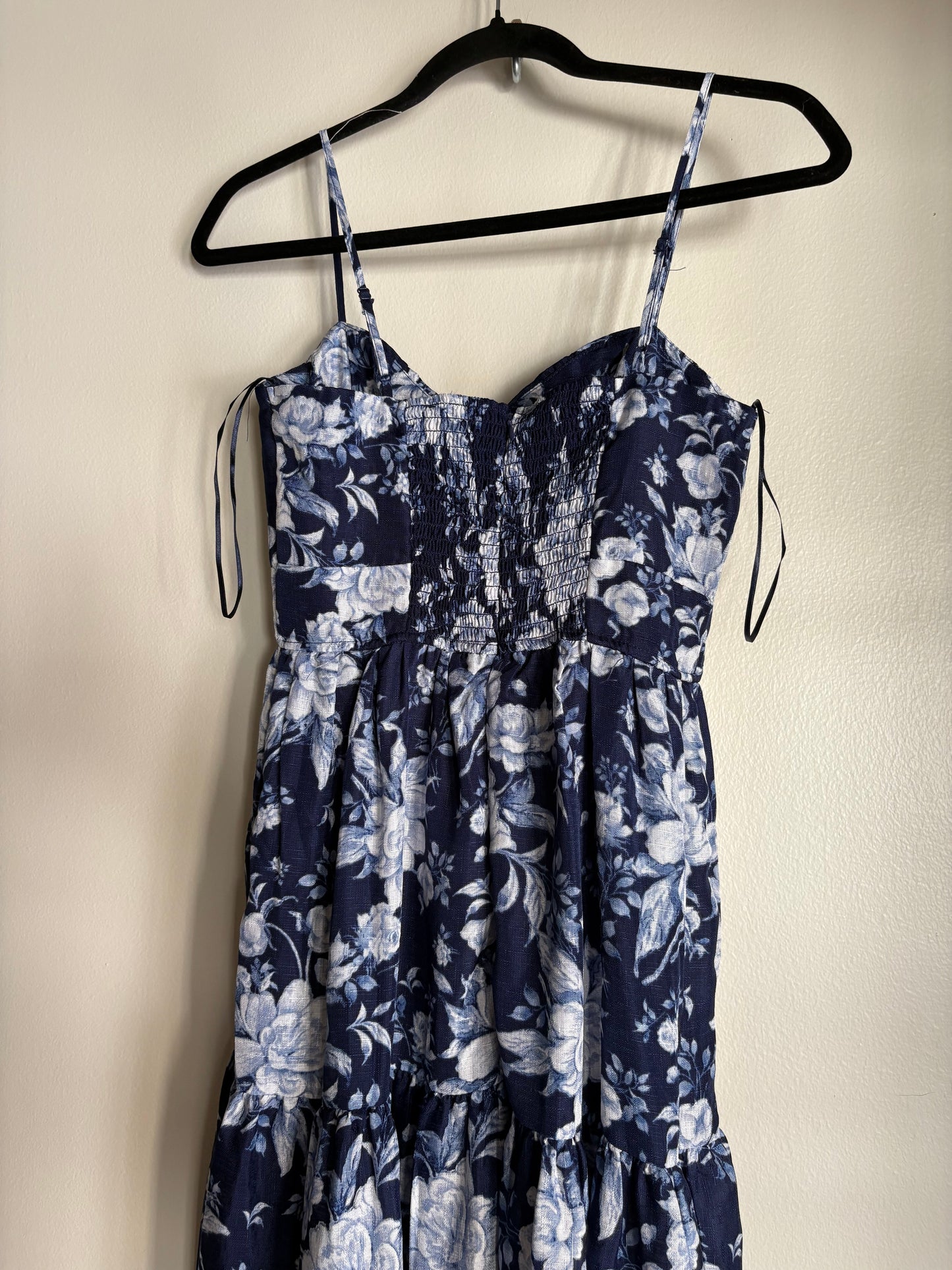 Dress Casual Maxi By Miami In Navy, Size: M