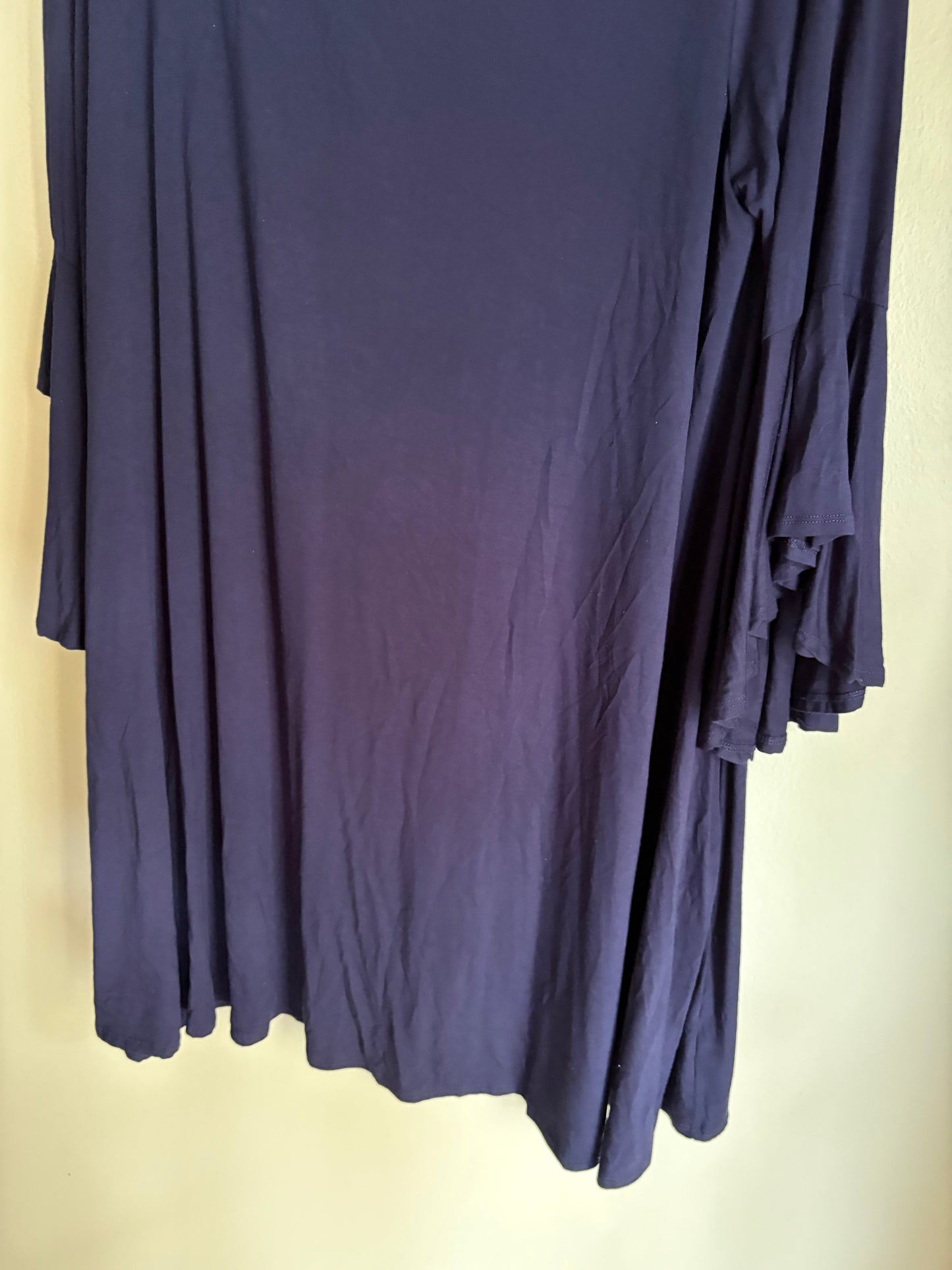 Dress Casual Midi By Beesome In Blue, Size: 3x