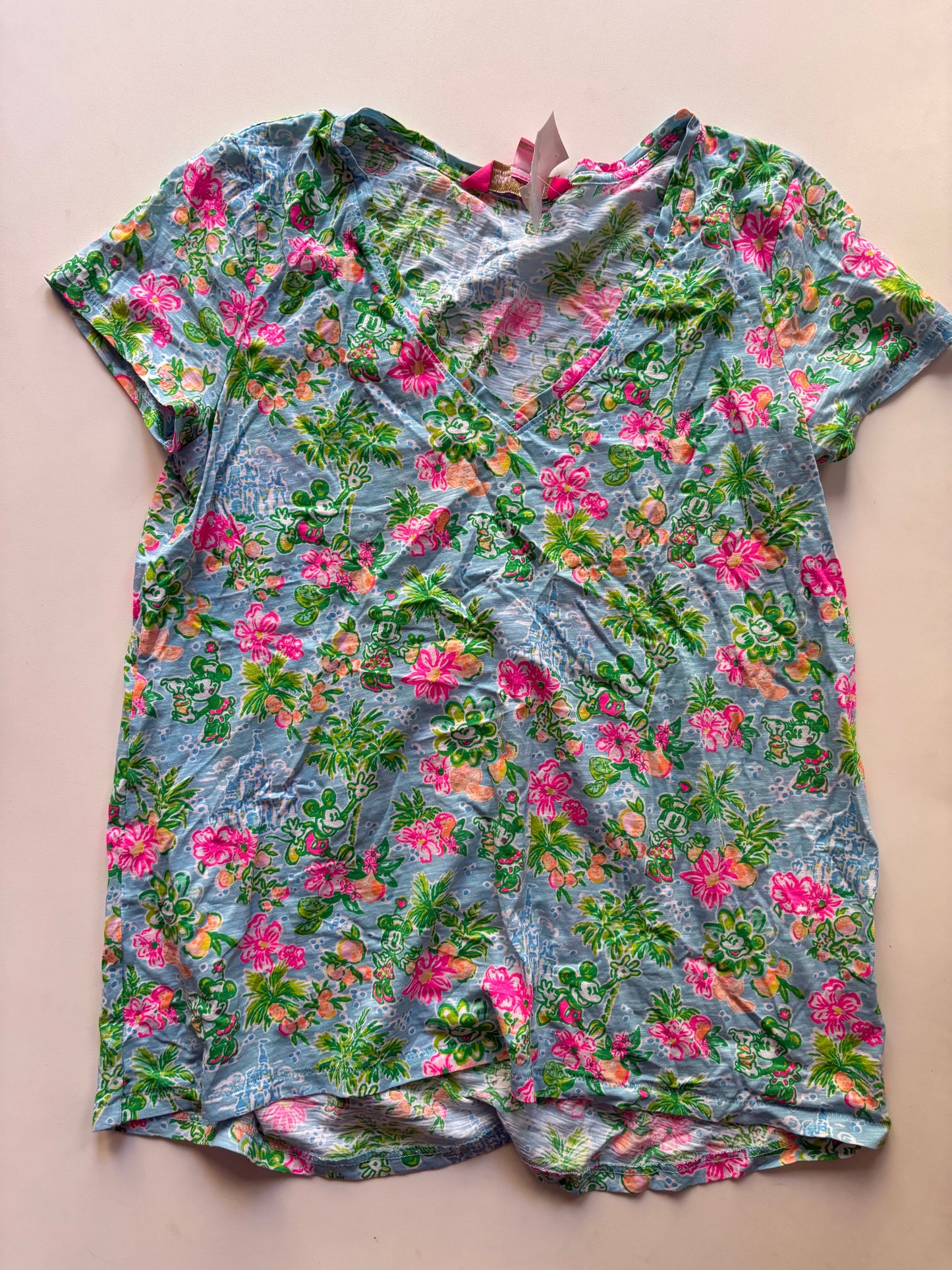 Top Short Sleeve By Lilly Pulitzer In Multi-colored, Size: S