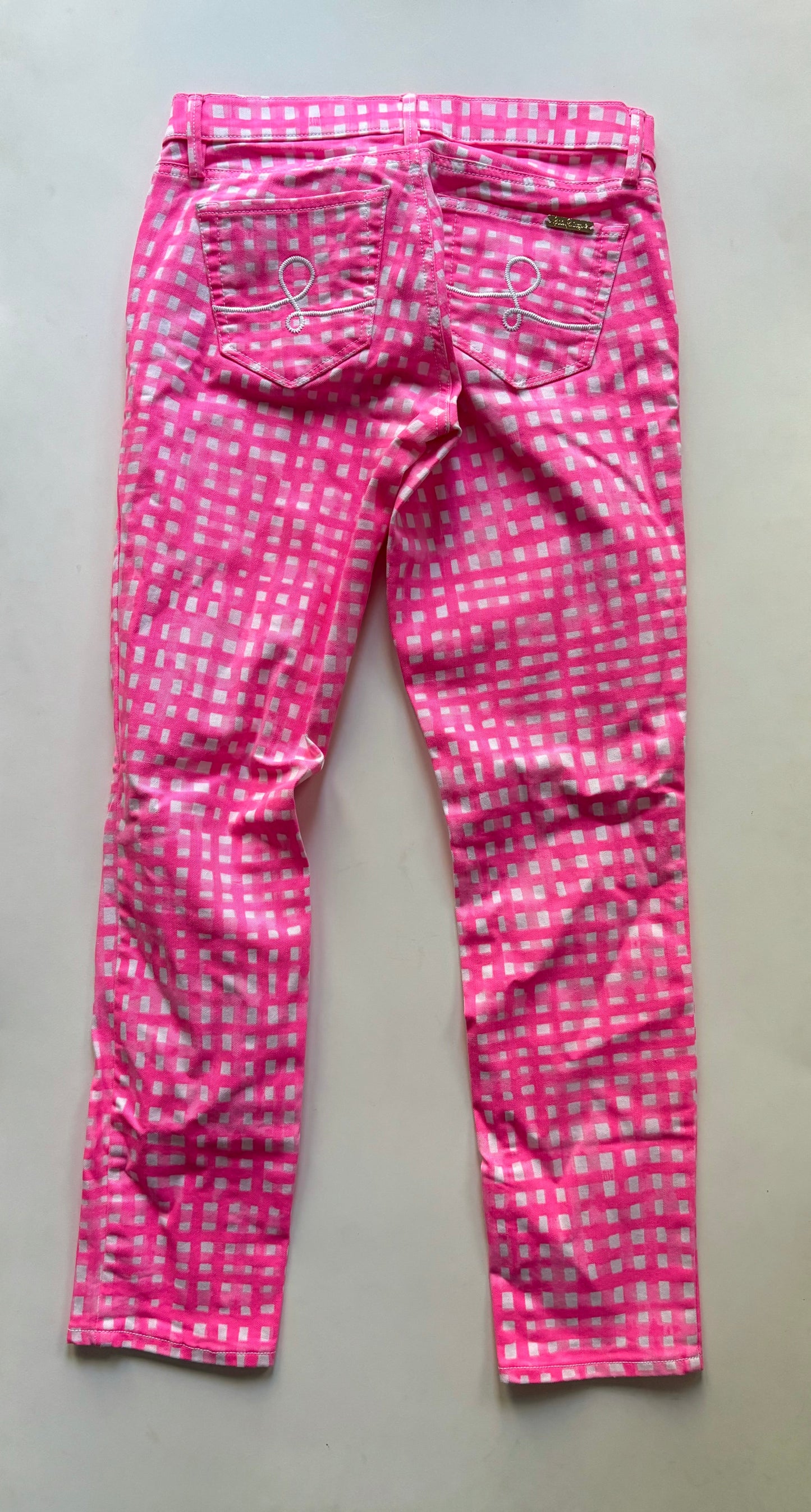 Jeans Straight By Lilly Pulitzer In Pink, Size: 4