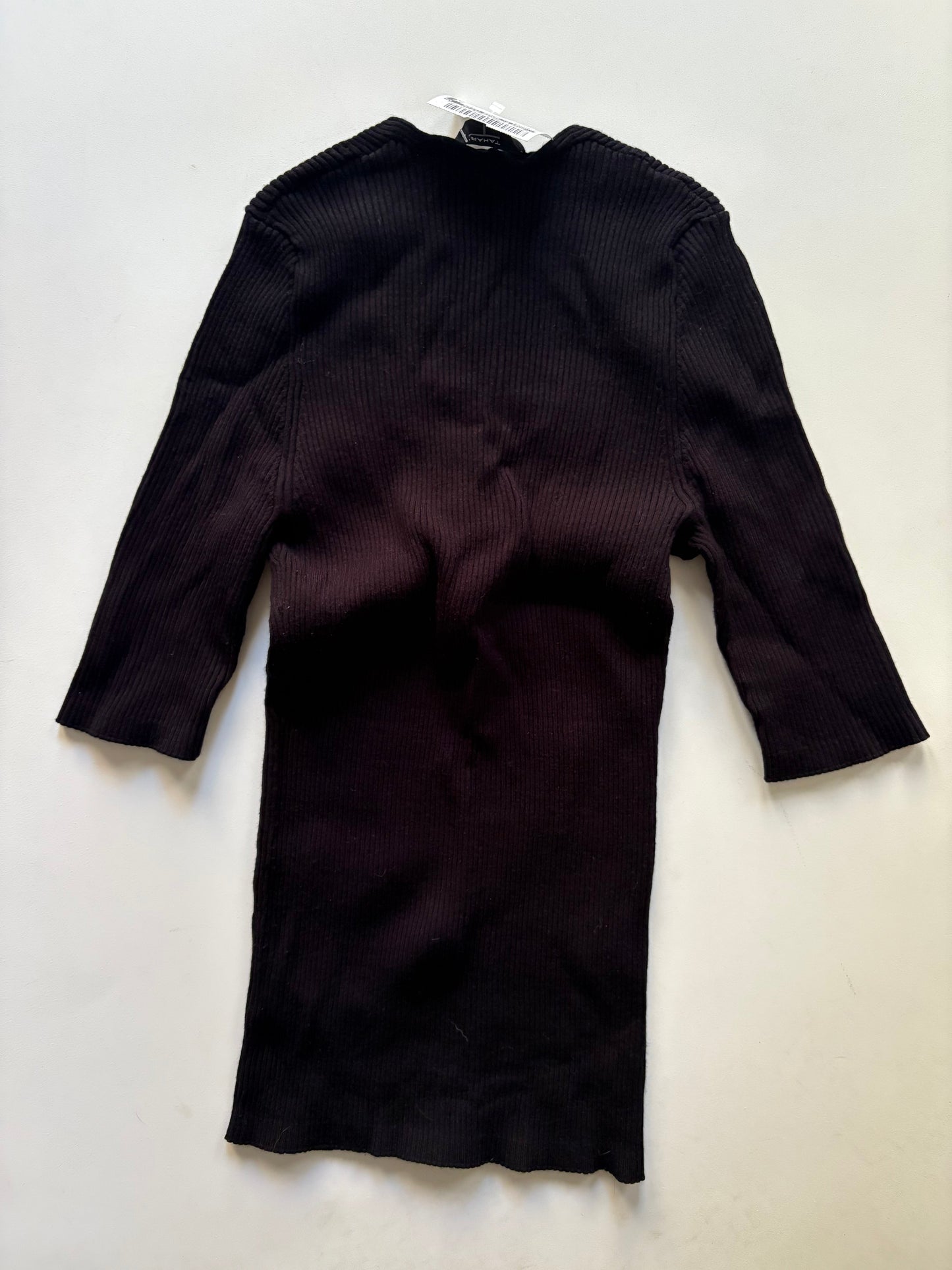 Sweater By Tahari By Arthur Levine In Black, Size: M