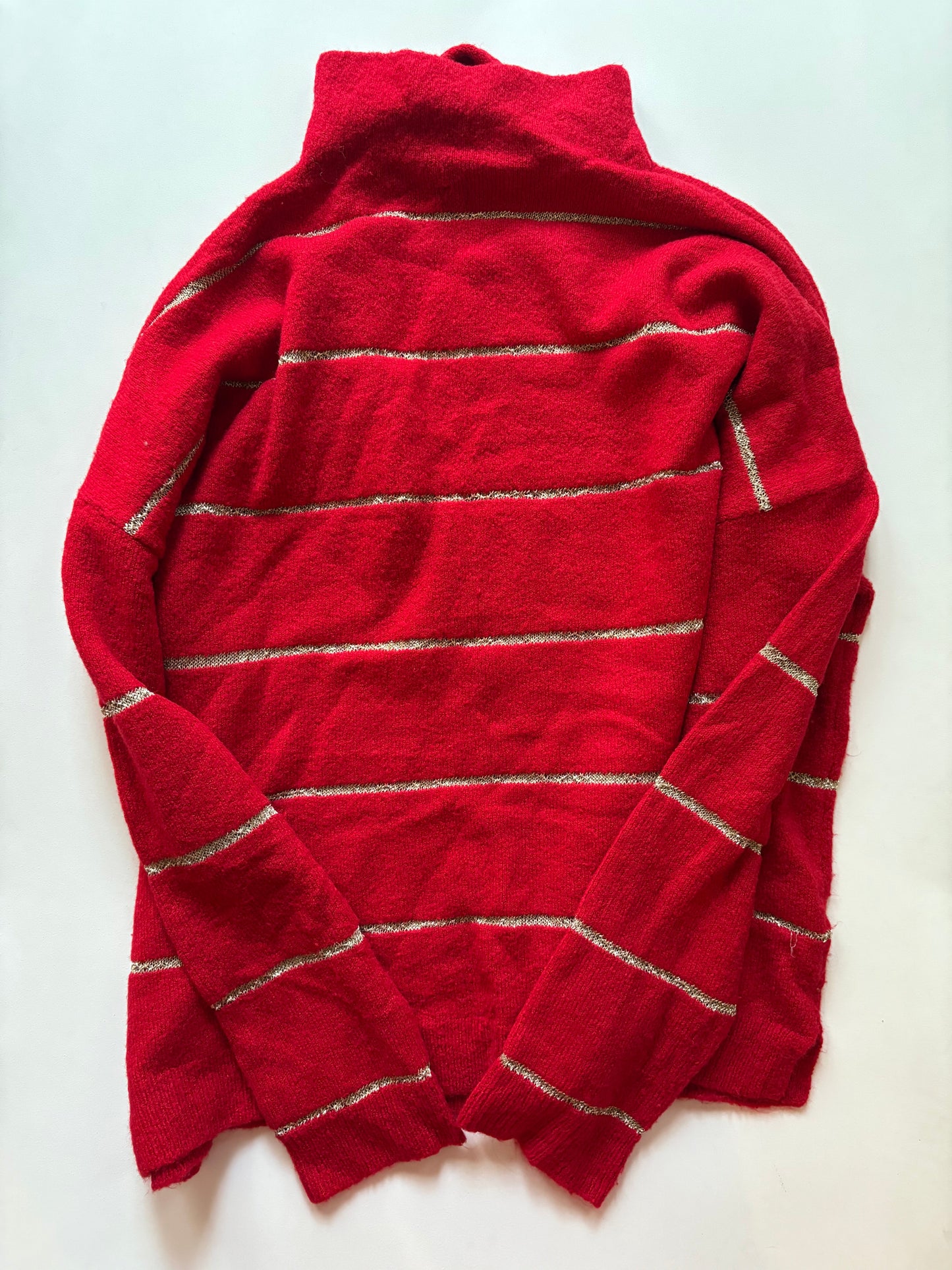 Sweater By Kim Rogers In Red, Size: M