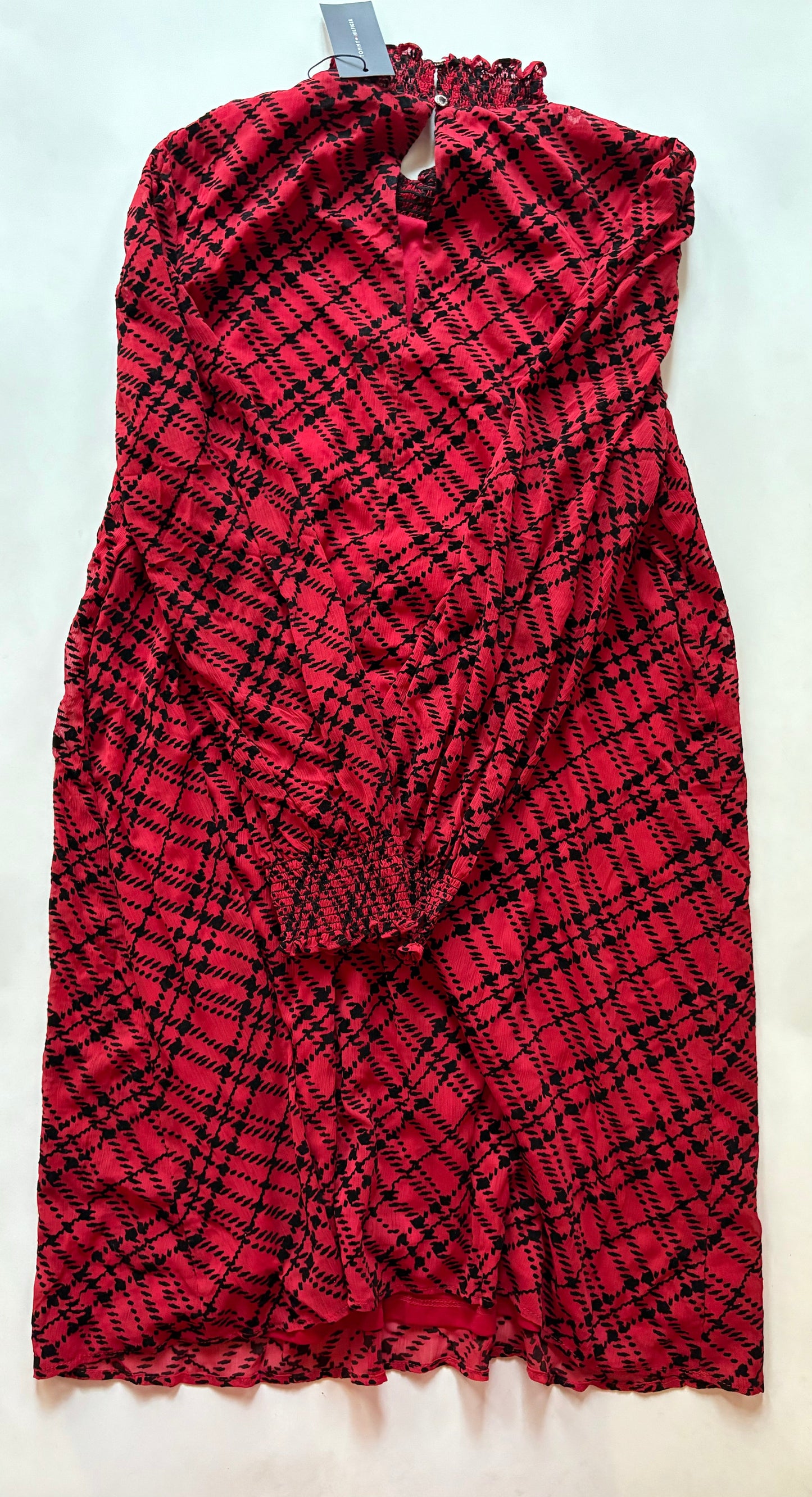 Dress Work By Tommy Hilfiger In Red, Size: L