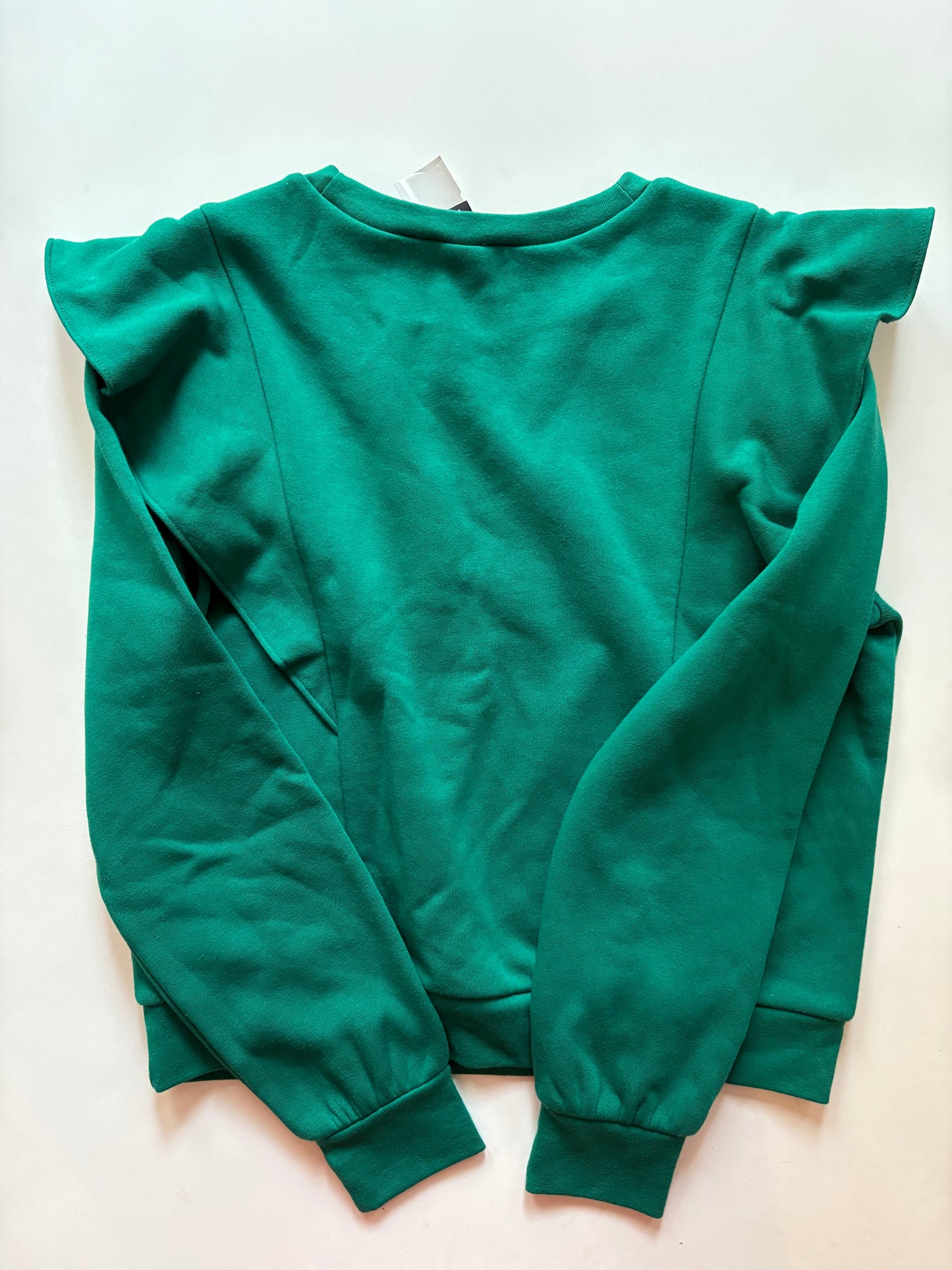 Sweatshirt Crewneck By Express In Green, Size: S