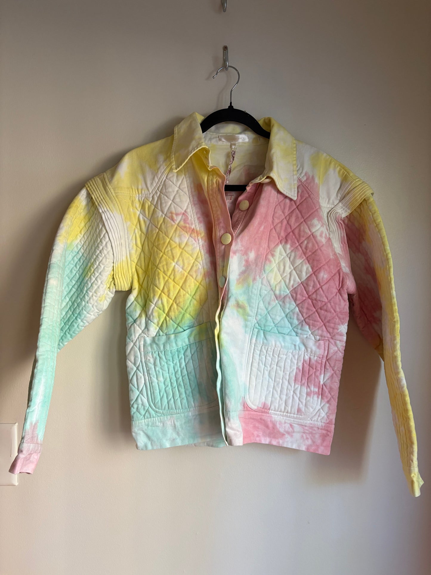 Jacket Denim By Love Shaxk In Multi-colored, Size: Xs