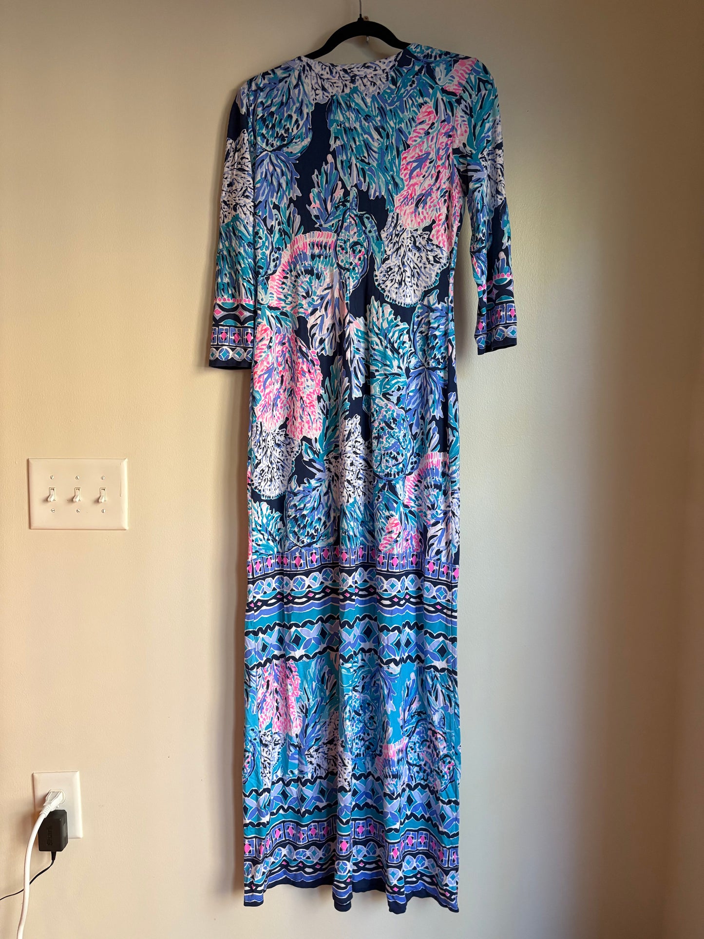 Dress Party Long By Lilly Pulitzer In Multi-colored, Size: S