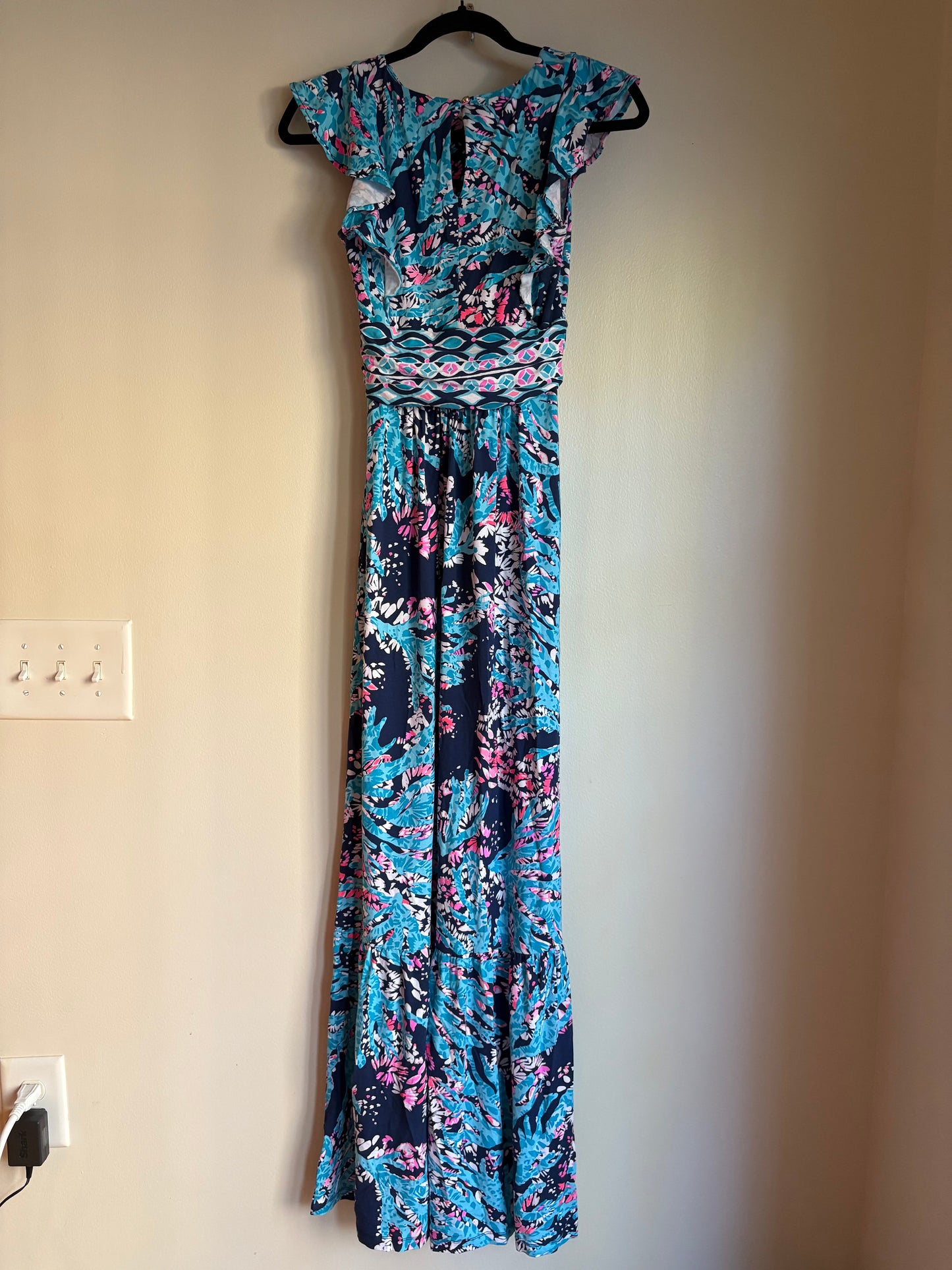 Dress Party Long By Lilly Pulitzer In Multi-colored, Size: Xs