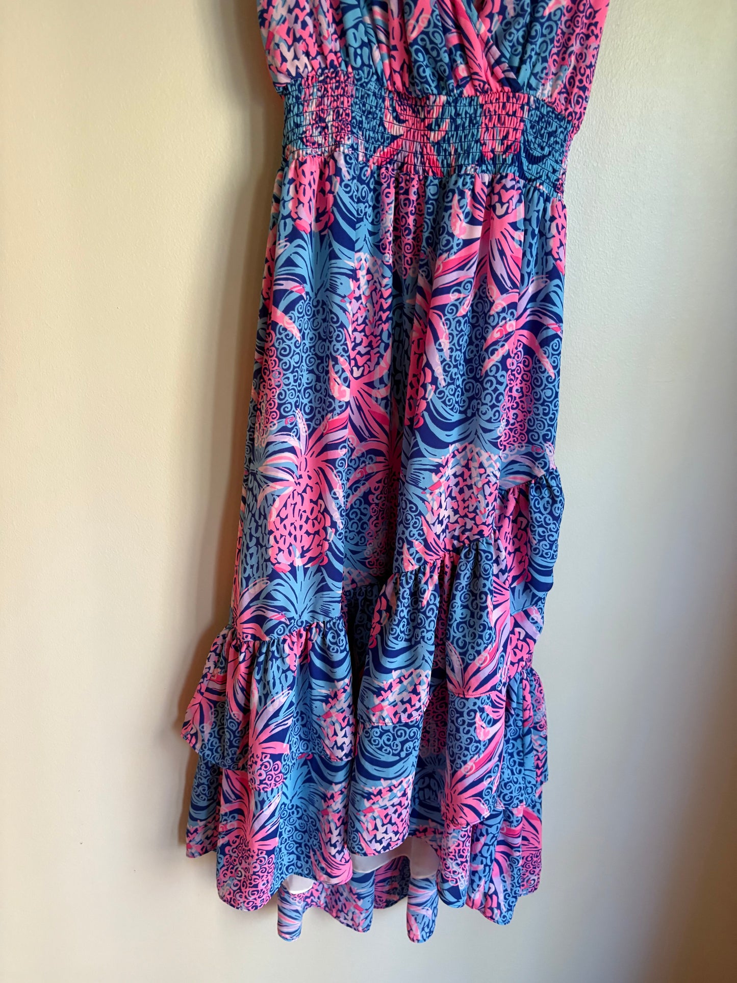 Dress Party Long By Lilly Pulitzer In Multi-colored, Size: Xs