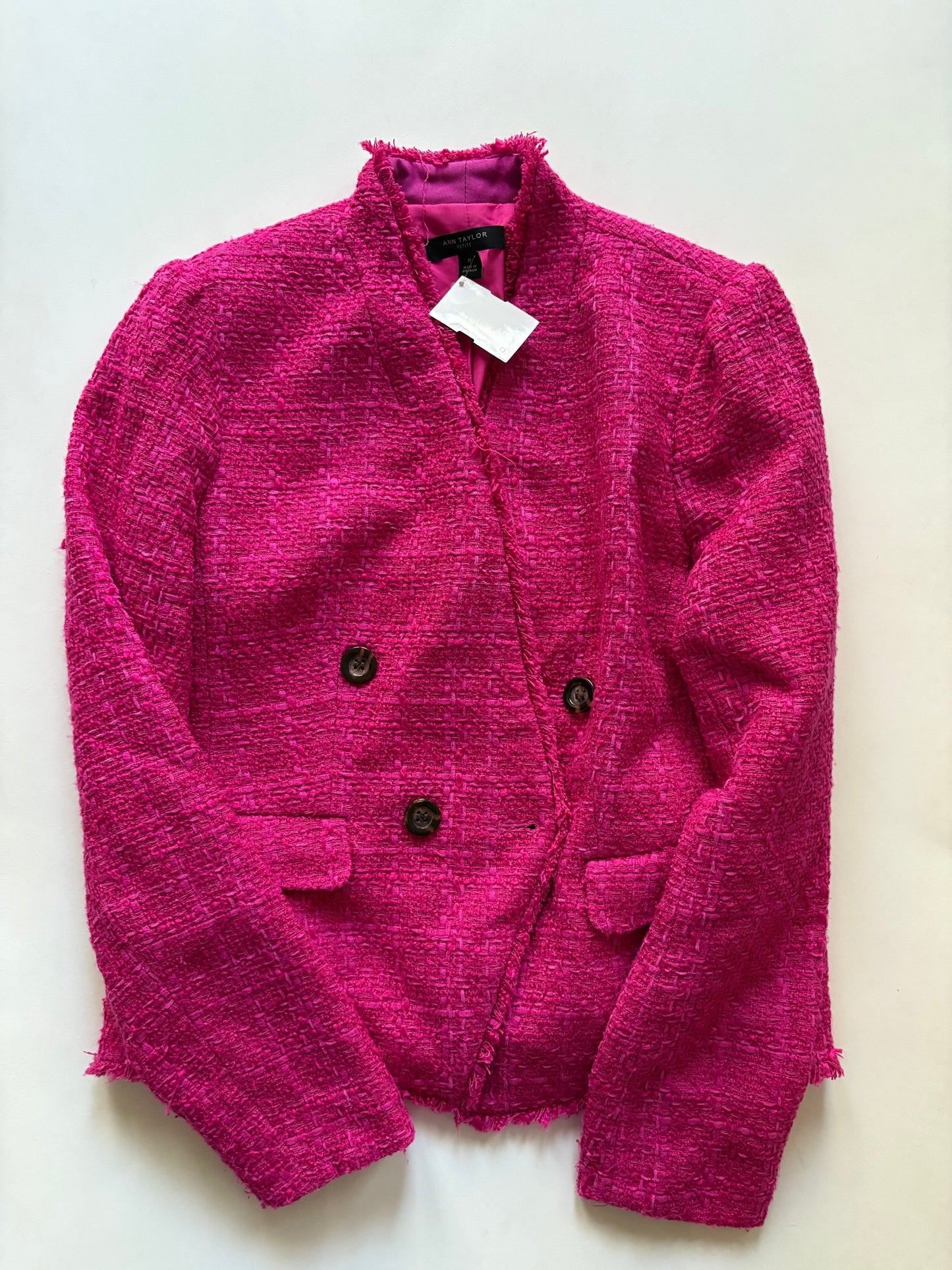 Blazer By Ann Taylor In Pink, Size: Xsp