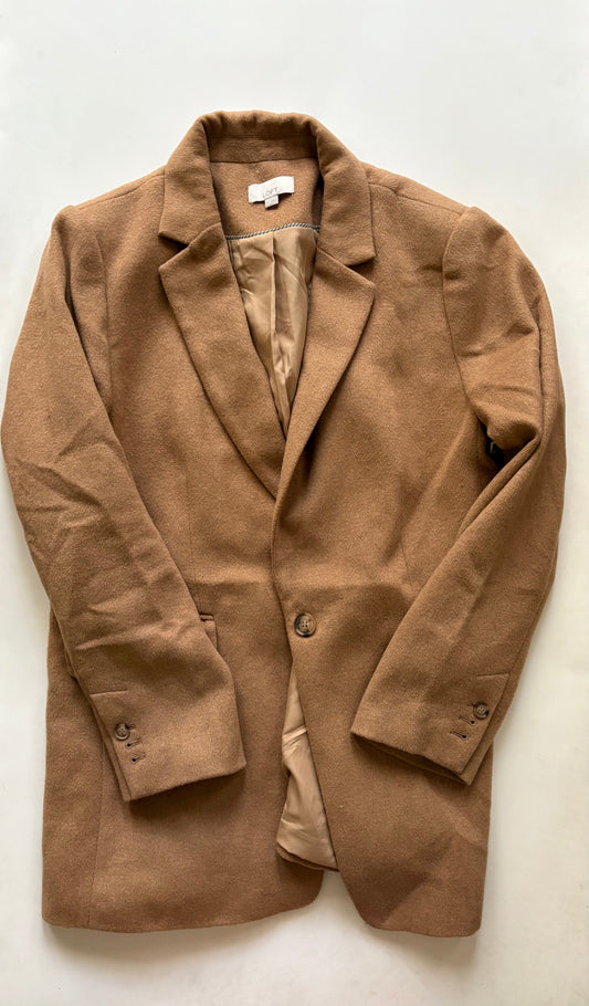 Blazer By Loft In Tan, Size: L