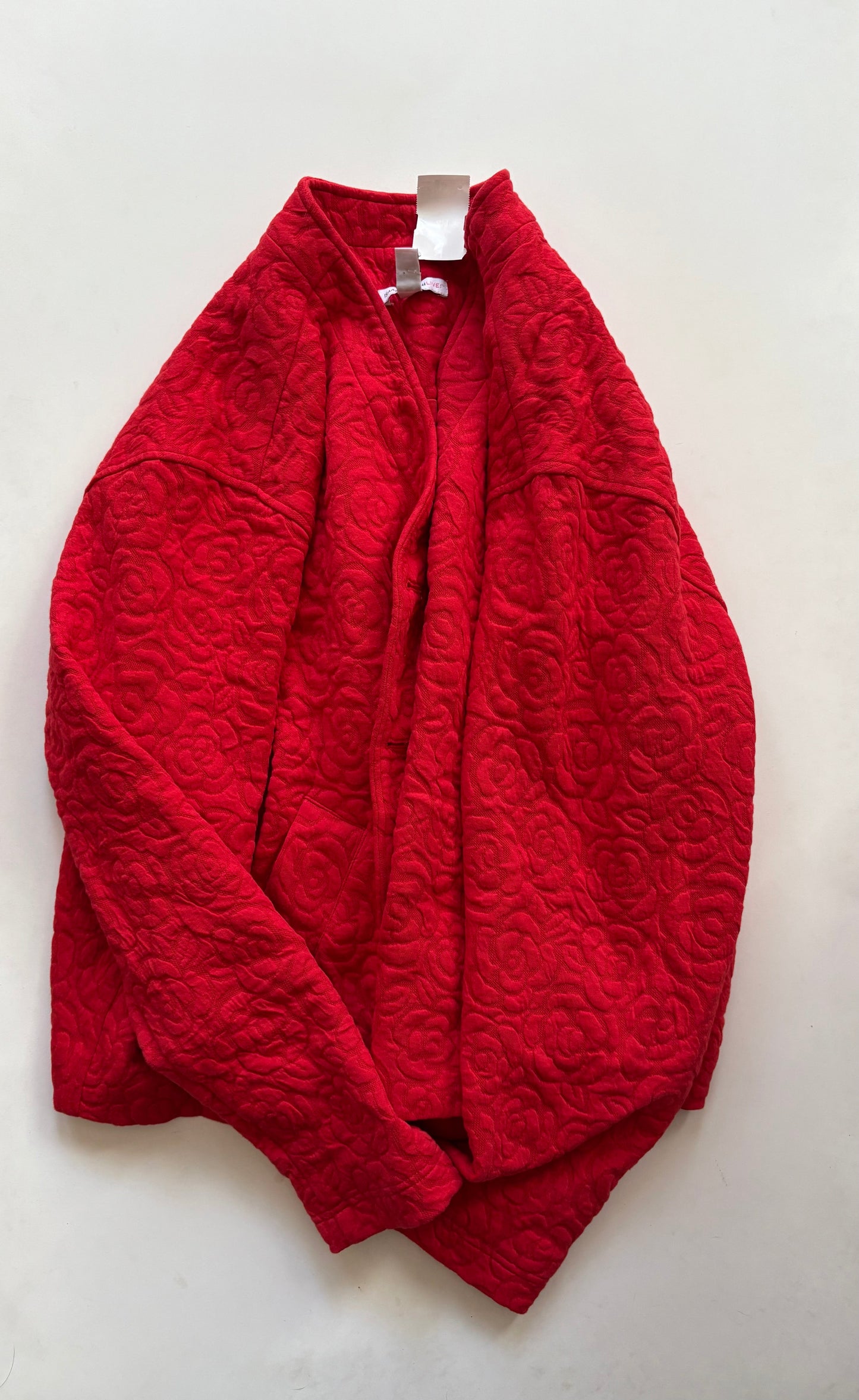 Blazer By Isaac Mizrahi Live Qvc In Red, Size: 1x