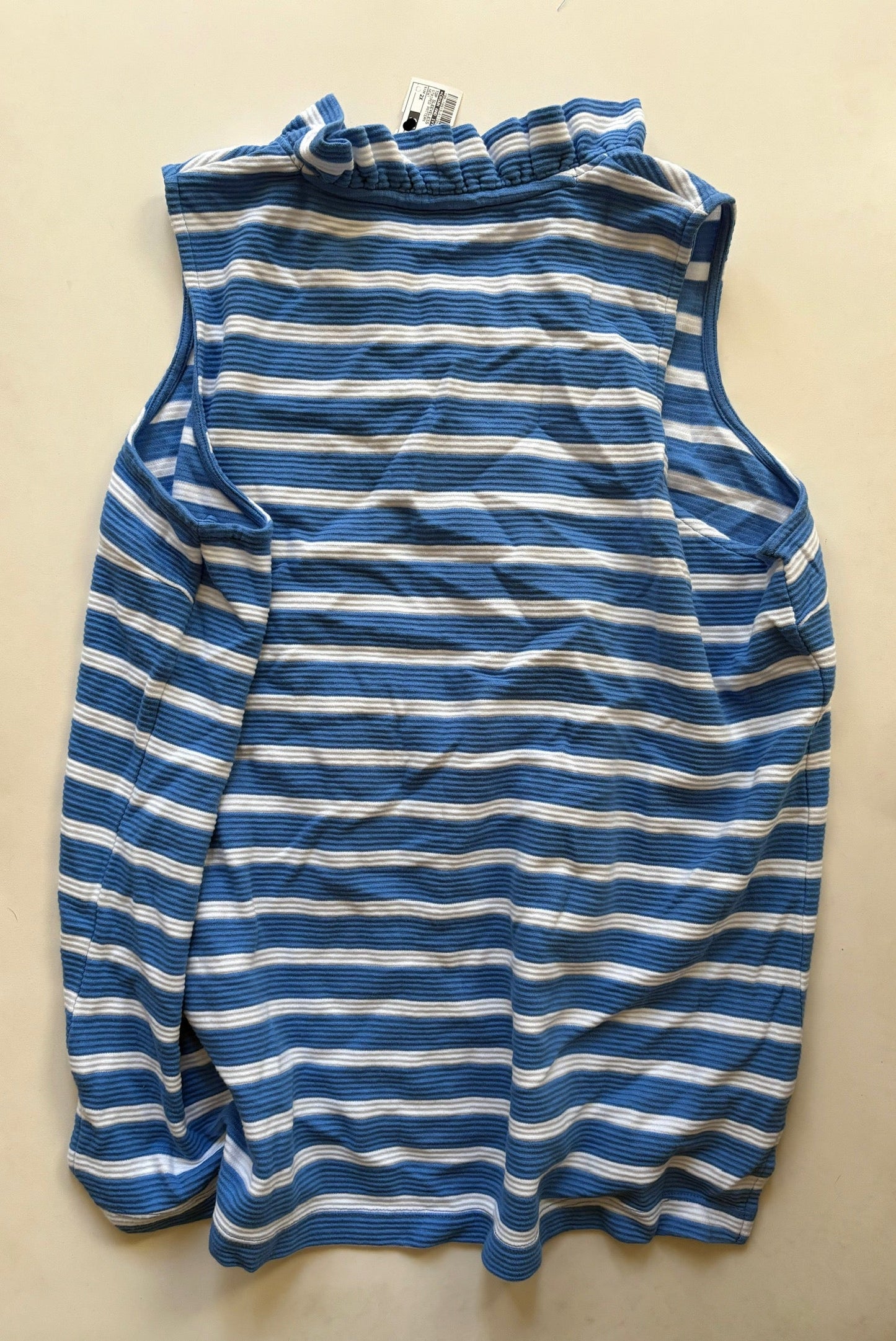 Top Sleeveless By Crown And Ivy In Striped Pattern, Size: 2x