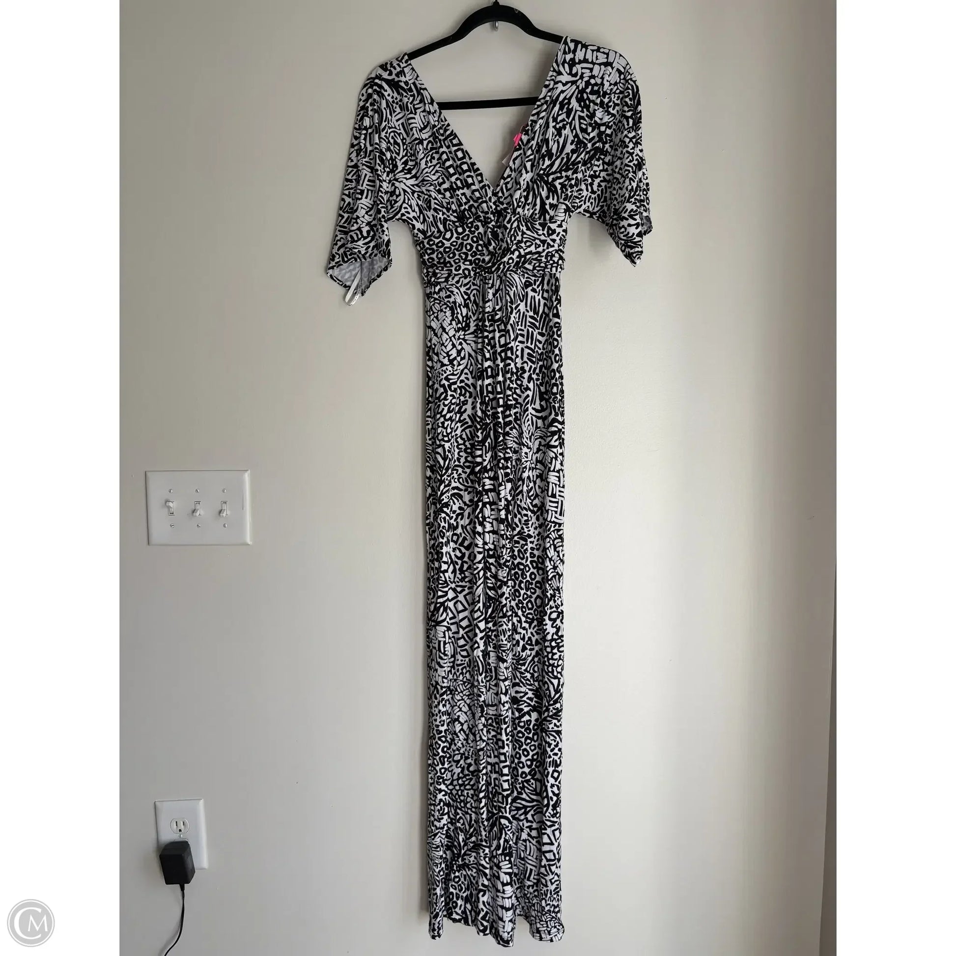 lilly pulitzer casual dress Midi By In Blue & Pink, Size: S and side seam pockets.49 from top of shoulder to hem (based on a size small/4) Dress Casual Maxi By Lilly