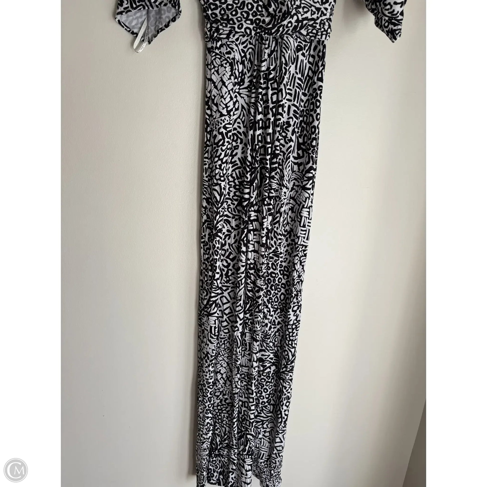 lilly pulitzer black maxi dress Dress Casual Maxi By Lilly Pulitzer In Black & White, Size: Xxs
