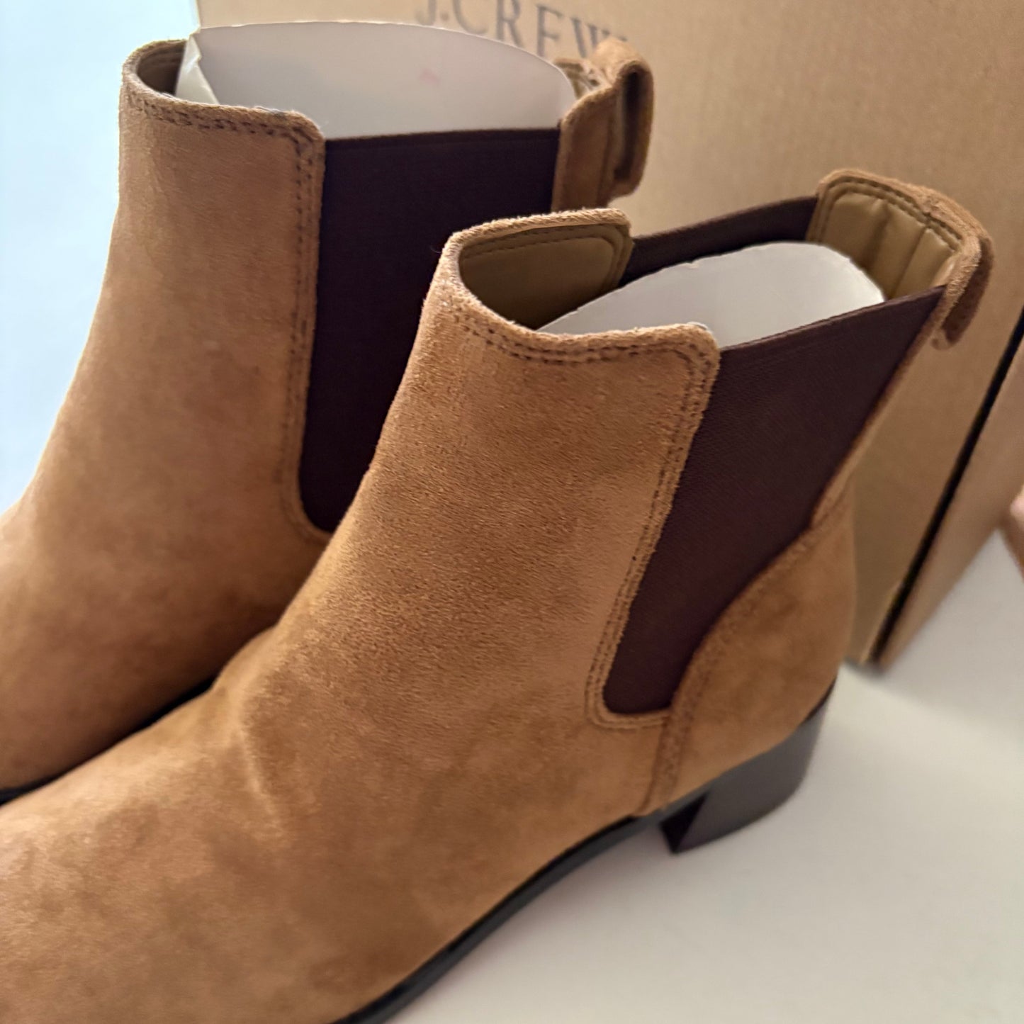 Boots Ankle Flats By J. Crew In Brown, Size: 7.5