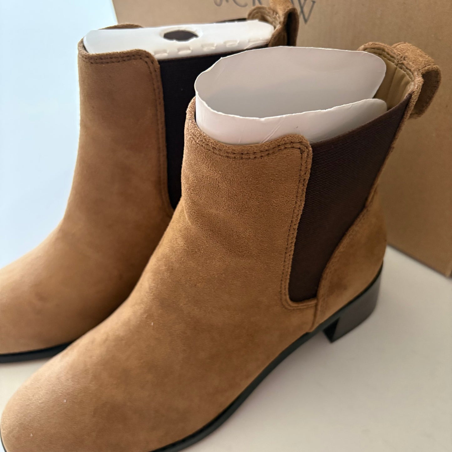 Boots Ankle Flats By J. Crew In Brown, Size: 6.5