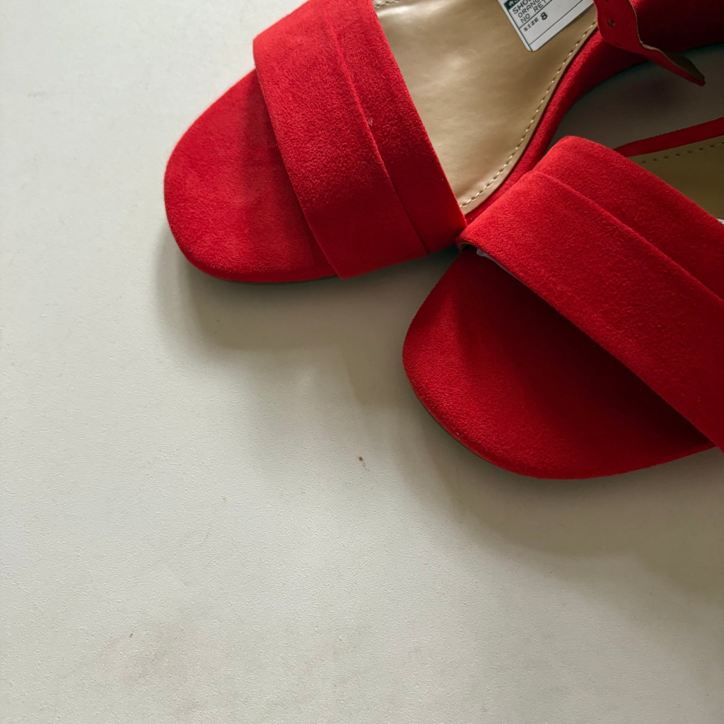 Shoes Heels Block By J. Crew In Orange, Size: 8