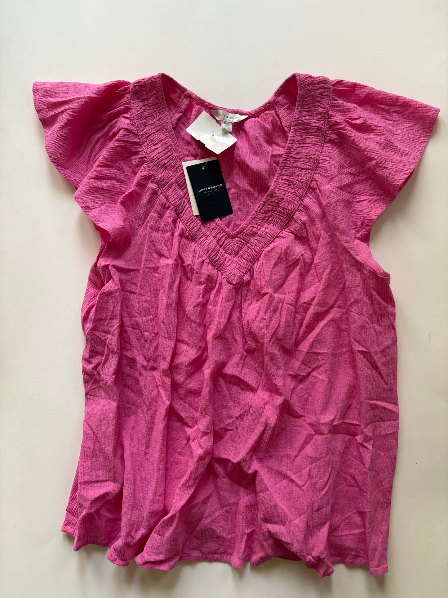 Top Sleeveless By Lucky Brand In Pink, Size: M