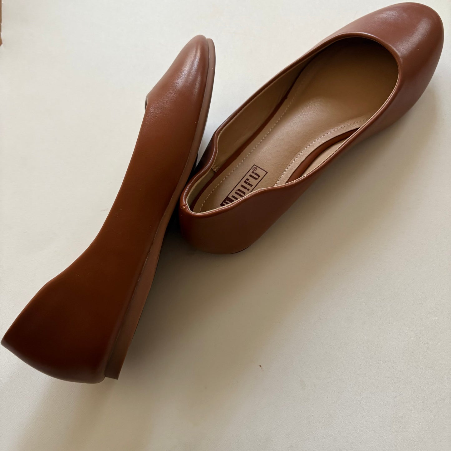 Shoes Flats By idifu In Brown, Size: 7